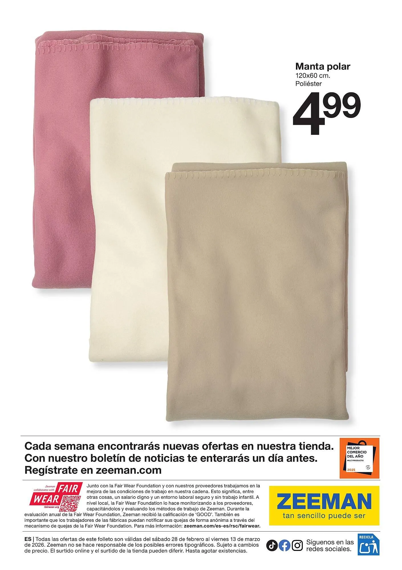 Catálogo de Catálogo Zeeman 28 de febrero al 13 de marzo 2026 - Página 43