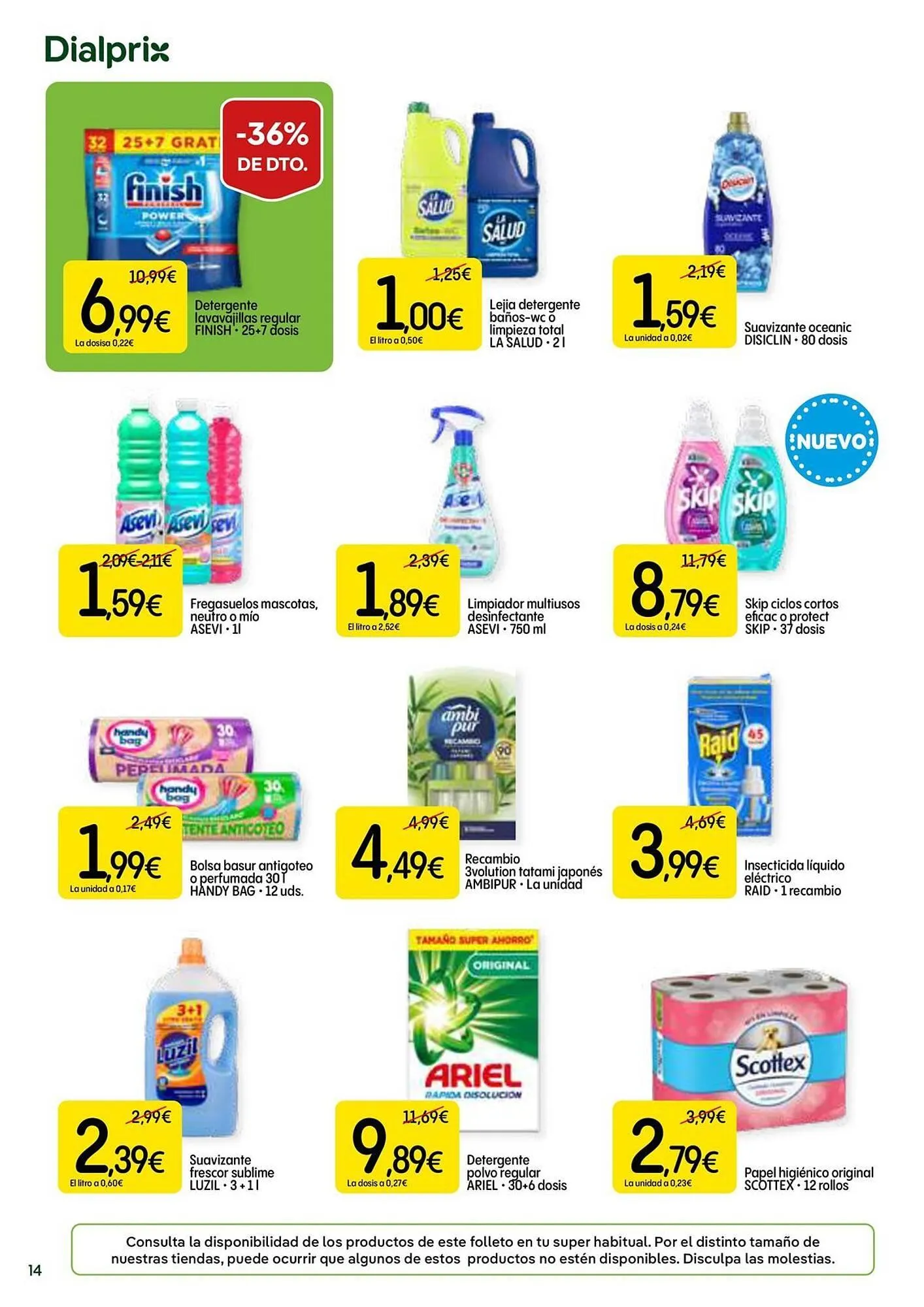Catálogo de Folleto Dialprix 26 de junio al 16 de julio 2025 - Página 14