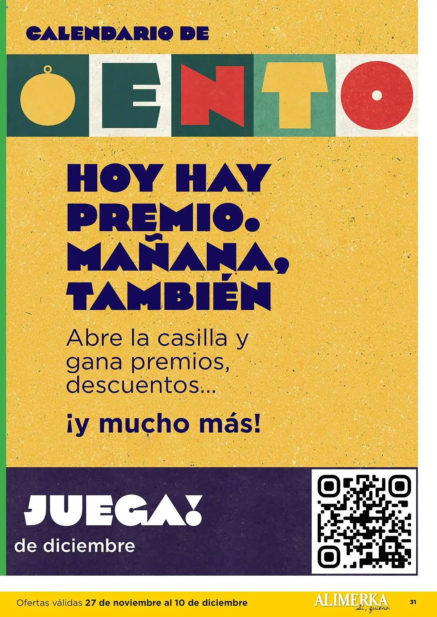 Catálogo de Folleto Alimerka 27 de noviembre al 10 de diciembre 2025 - Página 31
