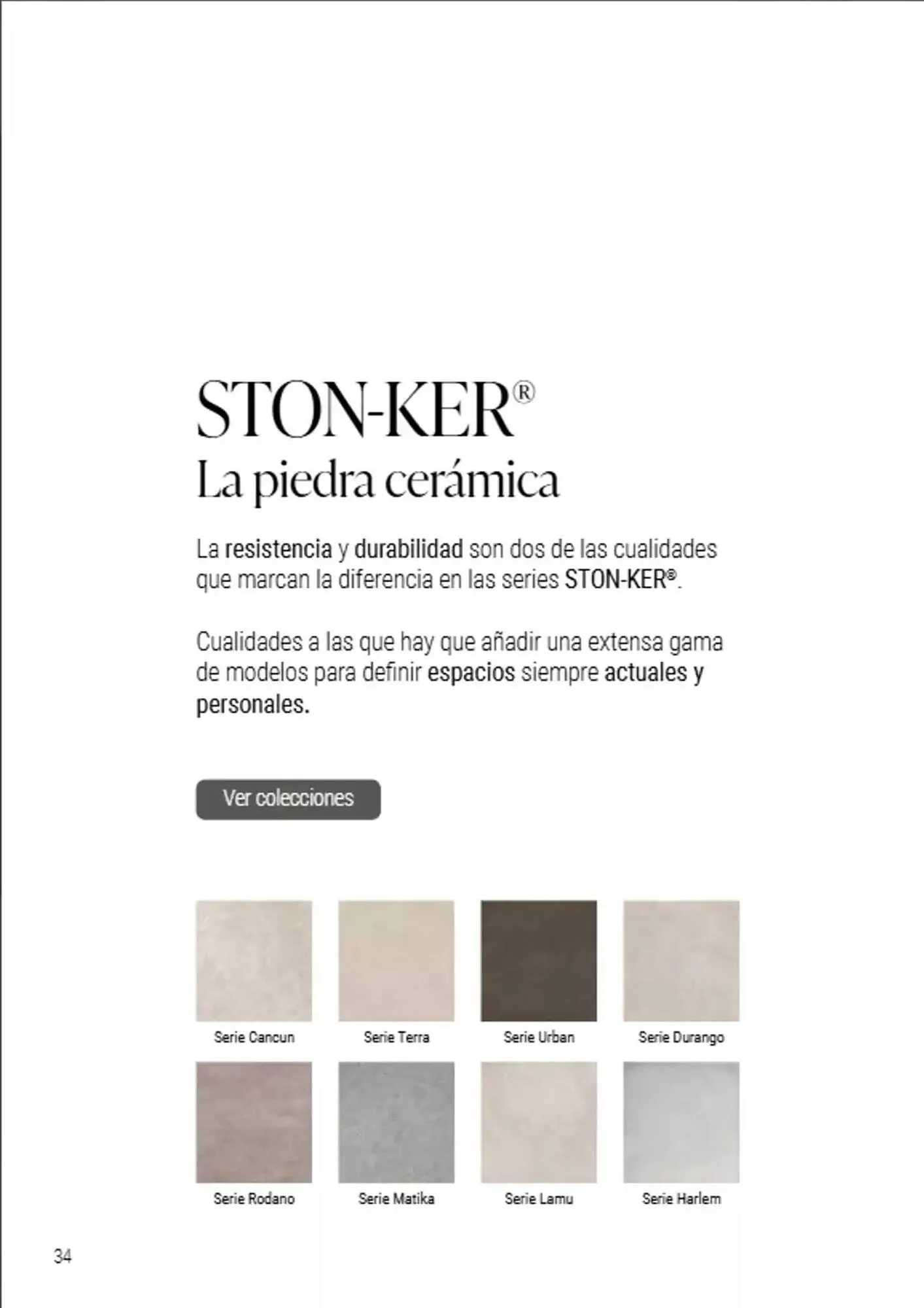 Catálogo de Folleto Porcelanosa 11 de marzo al 31 de diciembre 2025 - Página 34