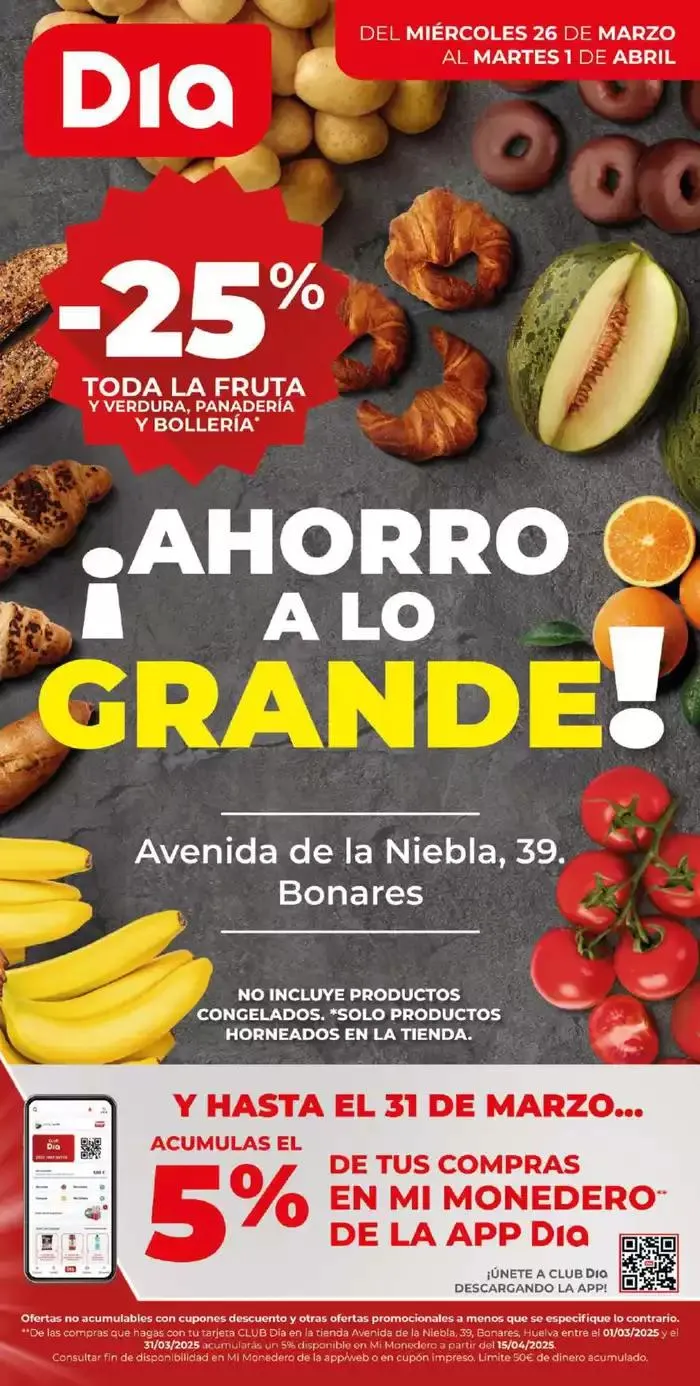 Catálogo de Ahorro a lo grande del 26/03 al 01/04 26 de marzo al 1 de abril 2025 - Página 1