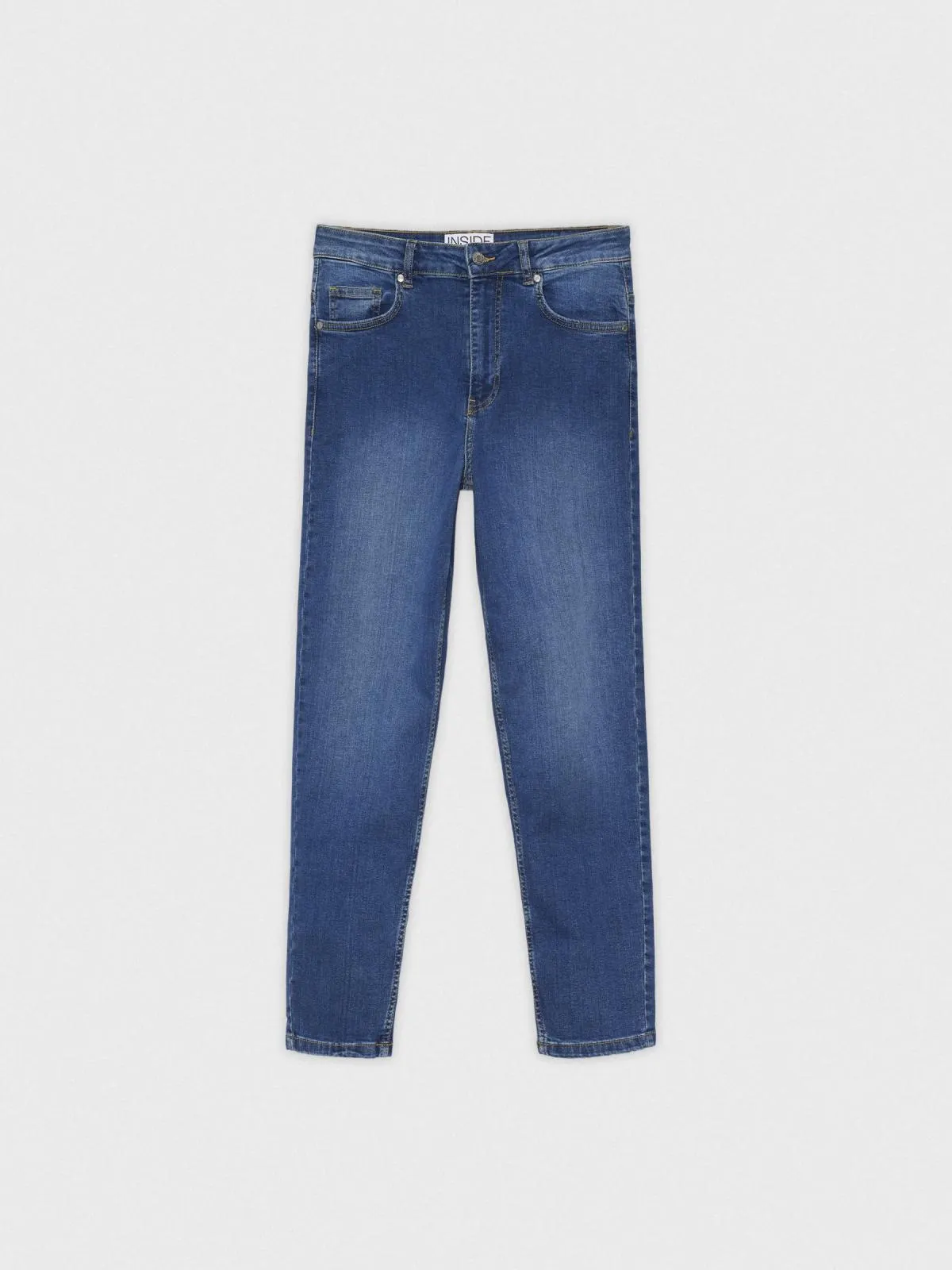 Jeans mom slim denim modernos