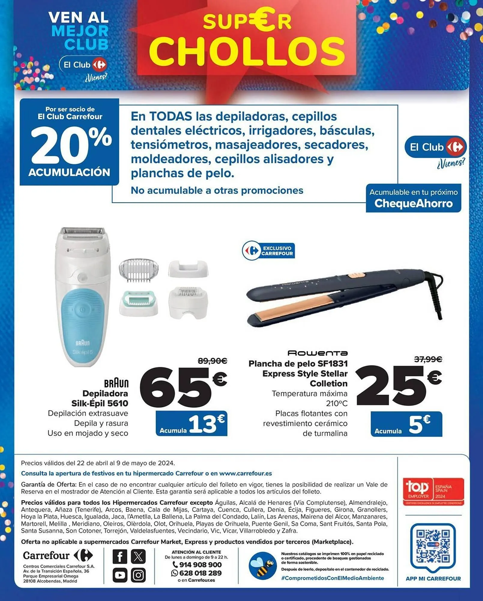 Catálogo de Folleto Carrefour 22 de abril al 9 de mayo 2024 - Página 18