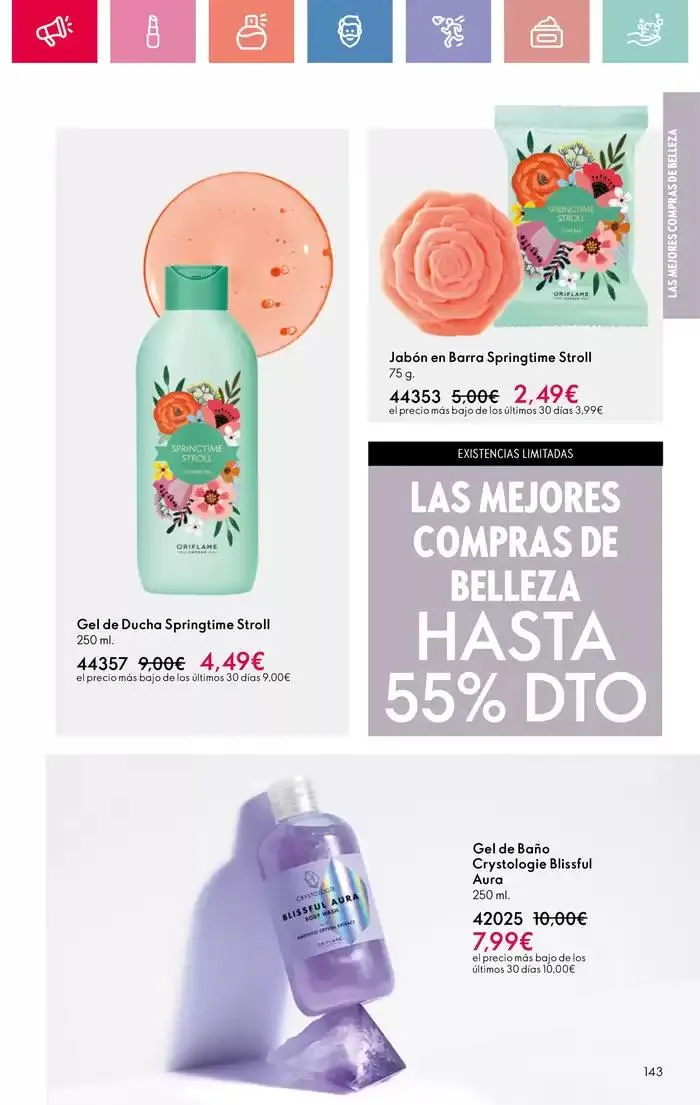 Catálogo de Oriflame Sweden 22 de abril al 10 de mayo 2025 - Página 143