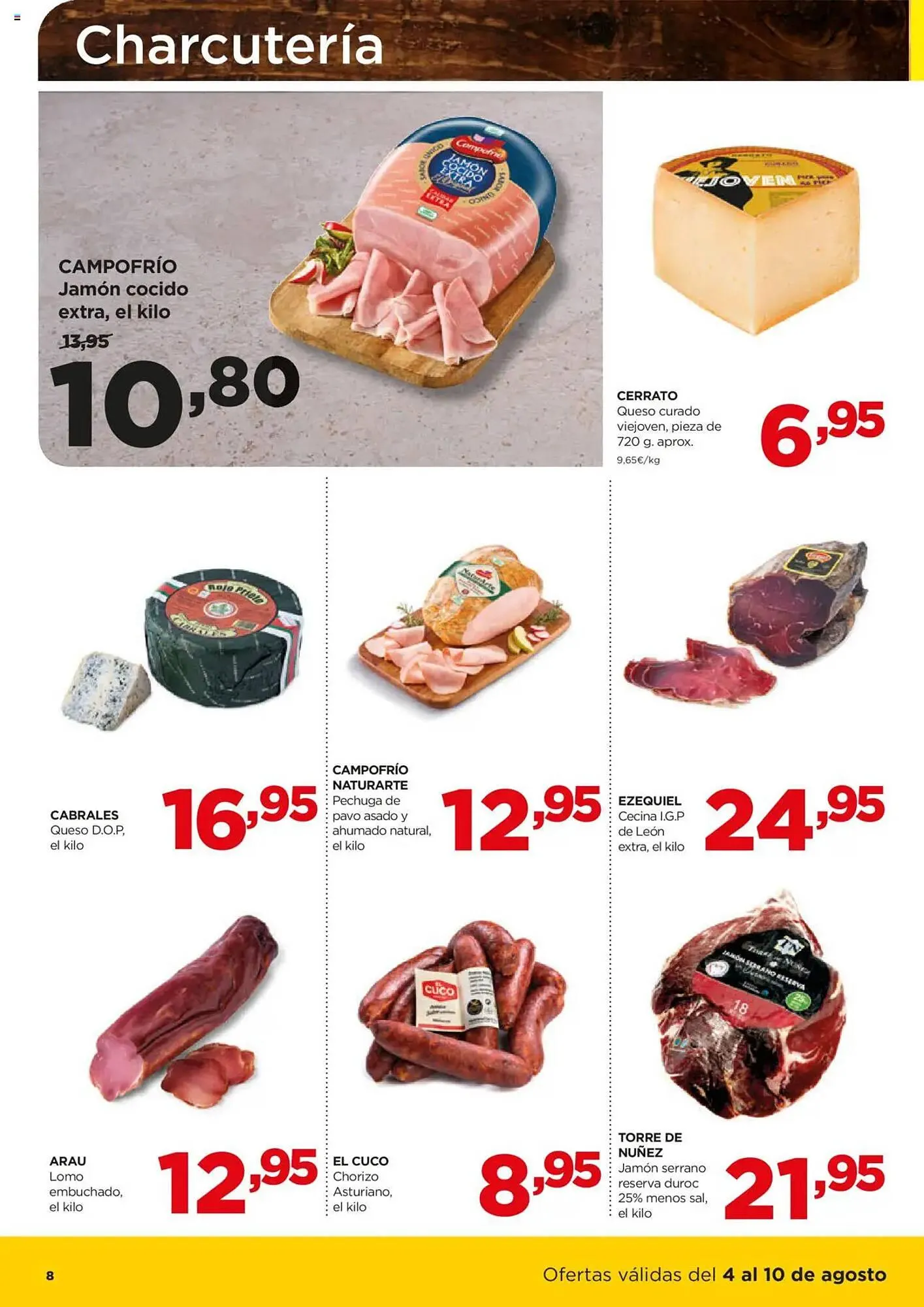 Catálogo de Folleto Alimerka 4 de agosto al 10 de agosto 2025 - Página 8