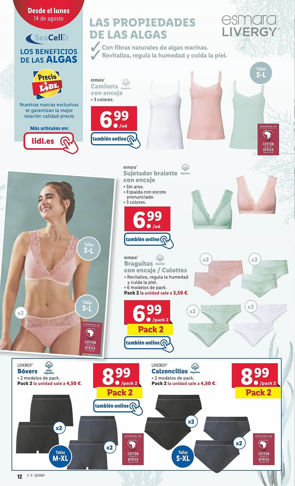 Catálogo de Folleto Lidl 10 de agosto al 16 de agosto 2023 - Página 12