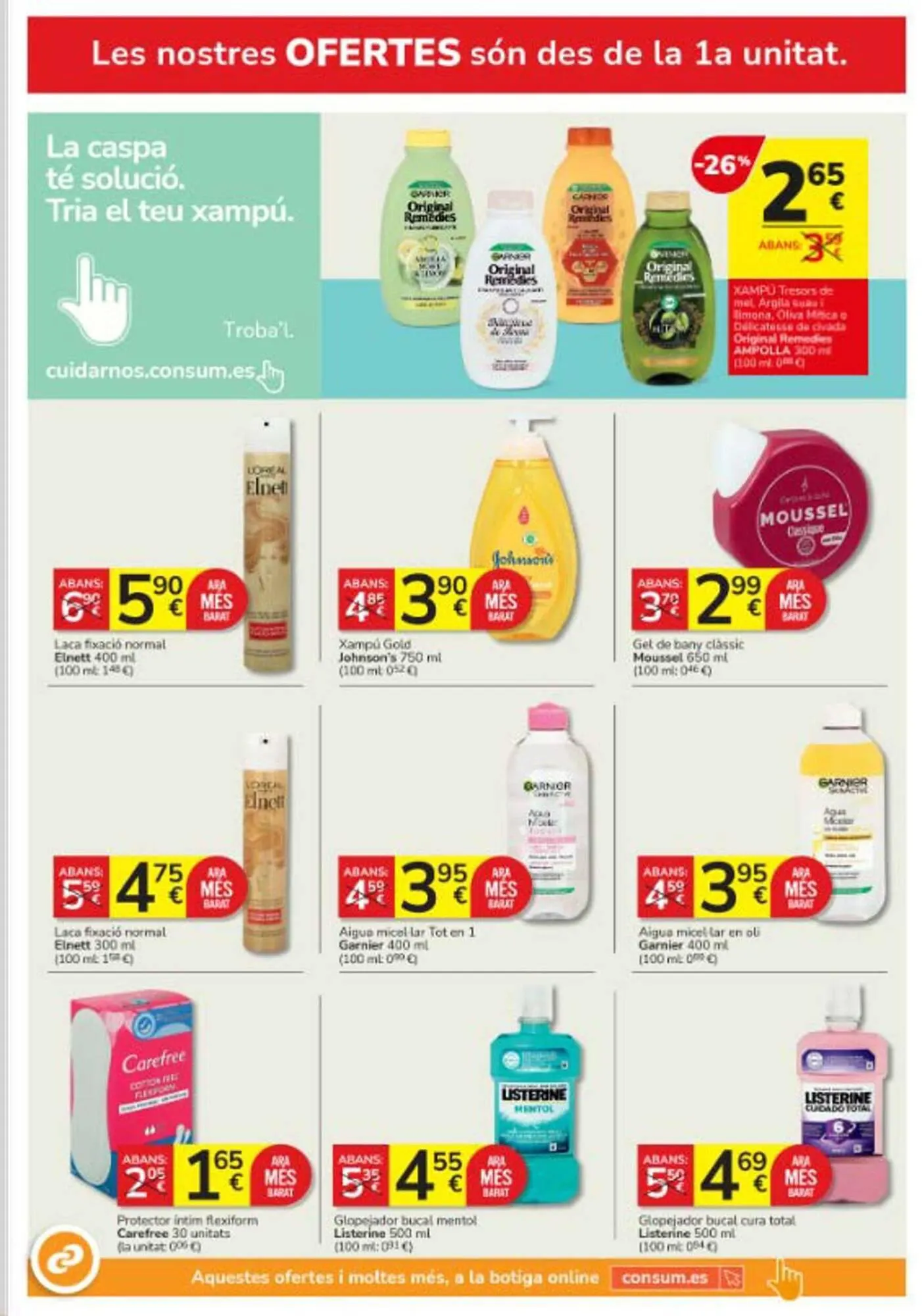 Catálogo de Folleto Consum 9 de febrero al 21 de febrero 2024 - Página 22