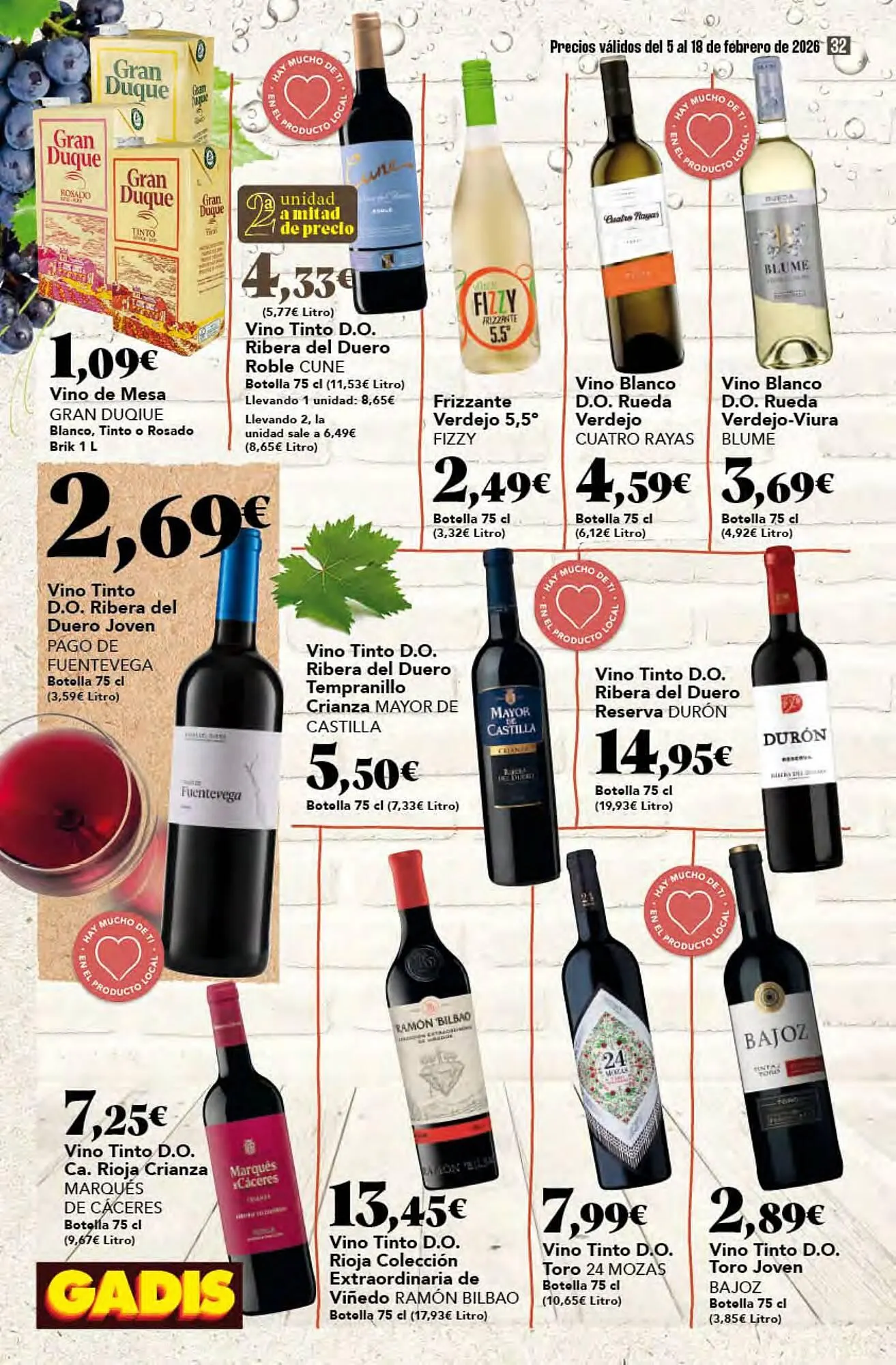 Catálogo de Folleto Gadis 5 de febrero al 18 de febrero 2026 - Página 32