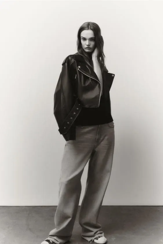 CAZADORA EFECTO PIEL