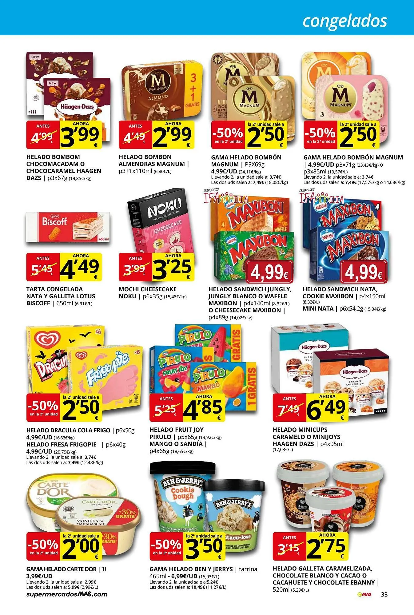 Catálogo de Folleto Supermercados MAS 29 de agosto al 30 de septiembre 2025 - Página 33