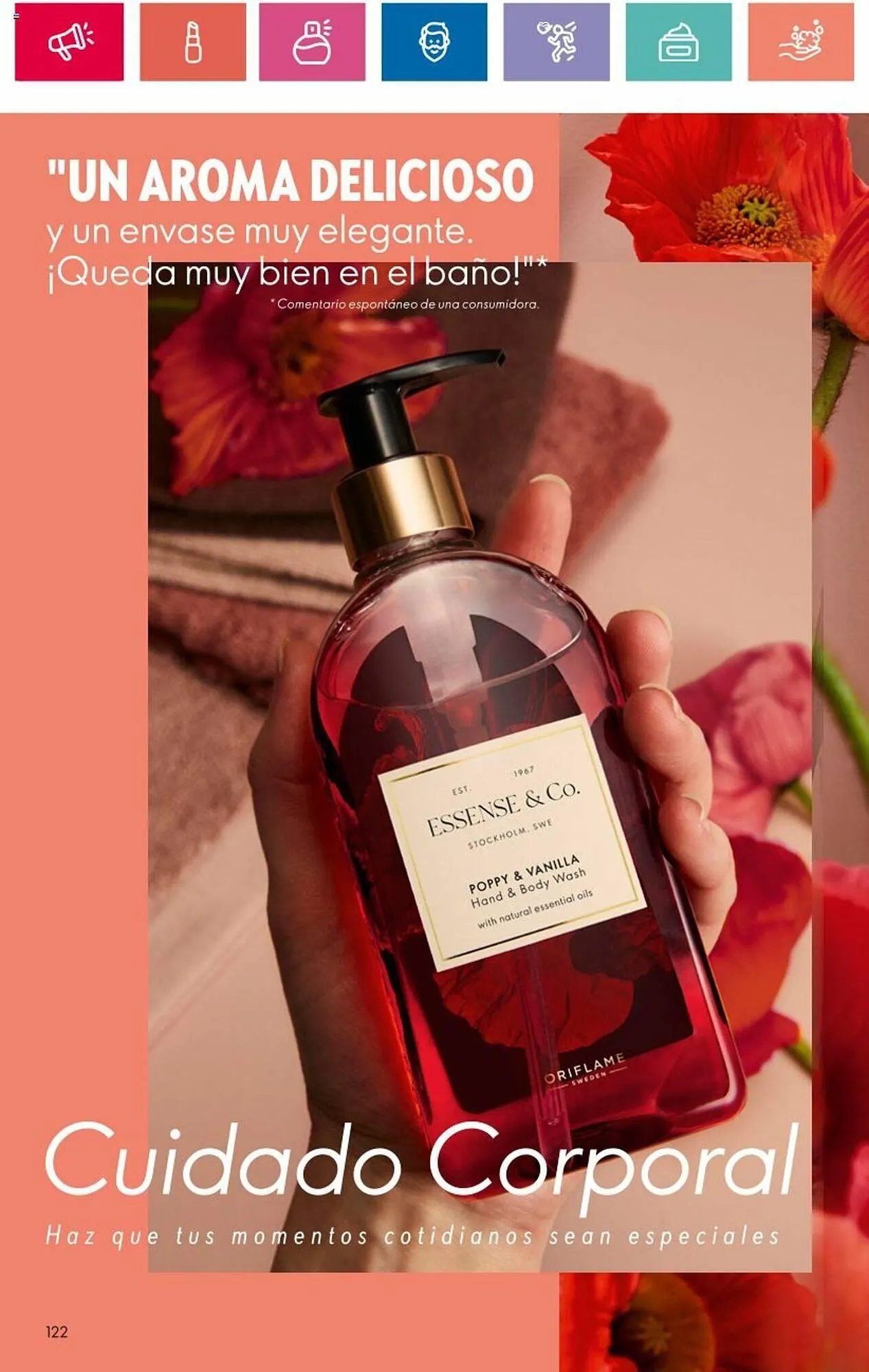 Catálogo de Folleto Oriflame 7 de mayo al 27 de mayo 2024 - Página 122