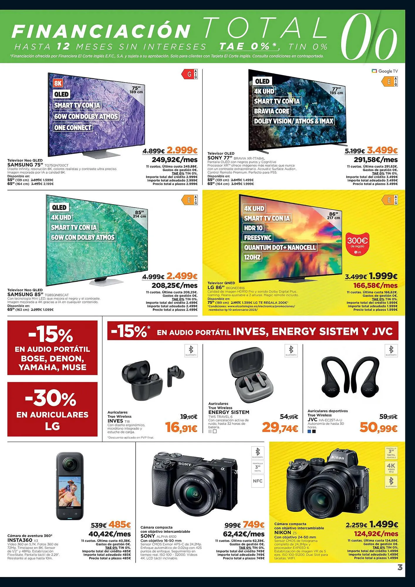 Catálogo de Folleto El Corte Inglés 13 de noviembre al 4 de diciembre 2023 - Página 3