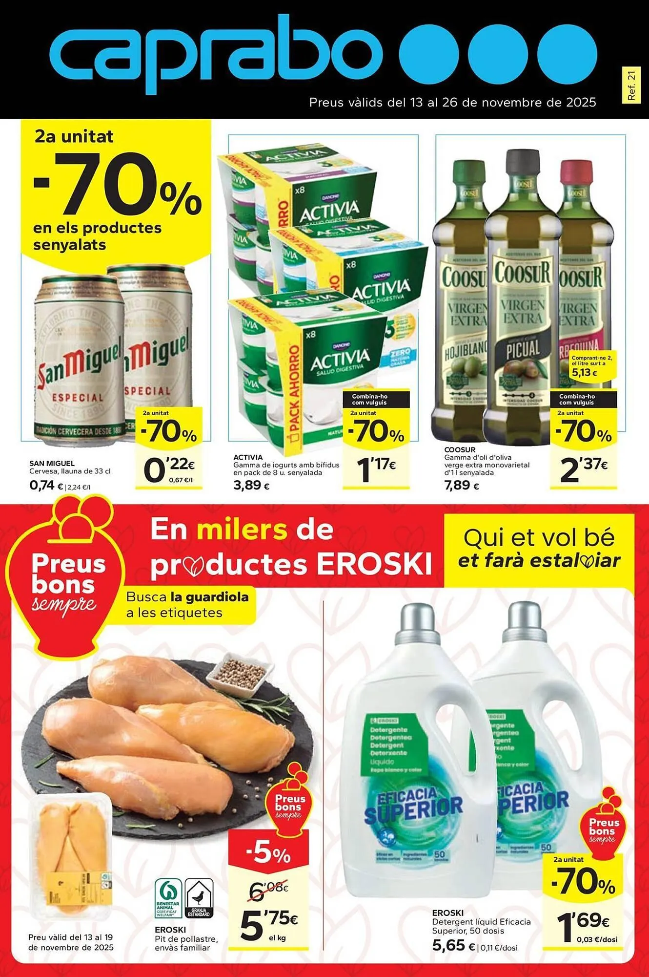 Catálogo de Catálogo Caprabo 13 de noviembre al 26 de noviembre 2025 - Página 1