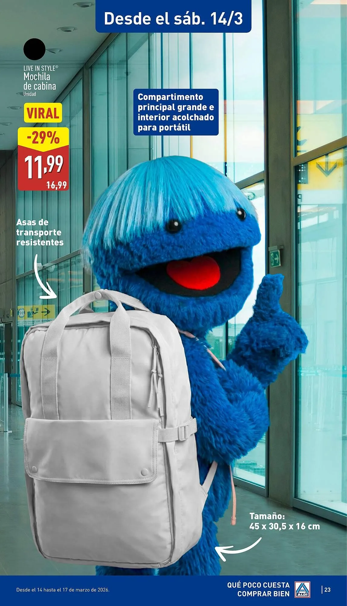 Catálogo de Folleto ALDI 9 de marzo al 15 de marzo 2026 - Página 23