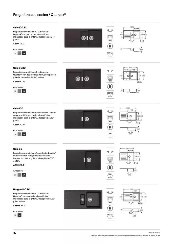 Catálogo de Fregaderos y grifería para cocina 9 de enero al 31 de diciembre 2025 - Página 18