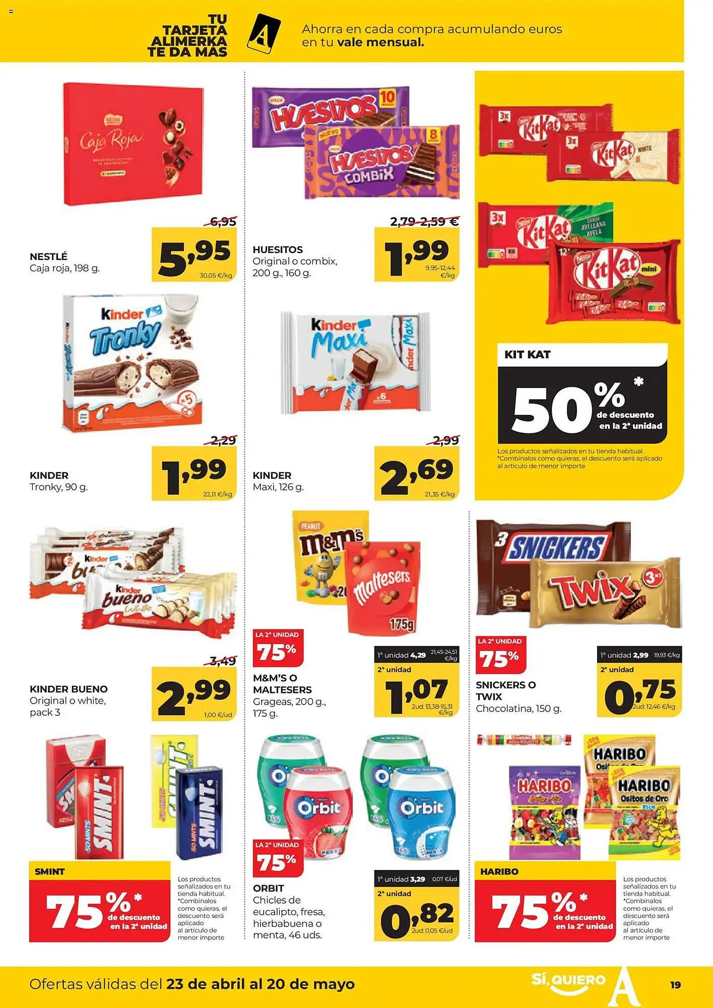 Catálogo de Folleto Alimerka 23 de abril al 20 de mayo 2026 - Página 21