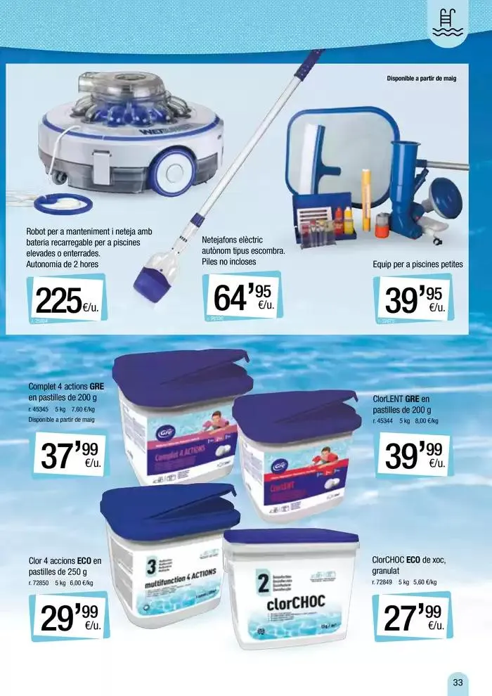 Catálogo de Catàleg vàlid del 18 de març al 25 d’agost 18 de marzo al 25 de agosto 2025 - Página 33