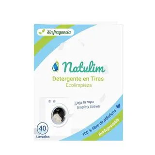 Eco Tiras de Lavar Natulim 40 lavados