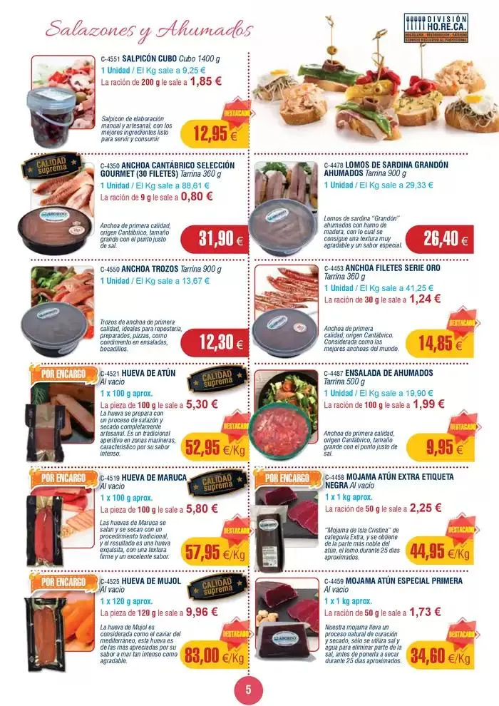 Catálogo de Catálogo general de Refrigerado y Ambiente 24 de marzo al 20 de abril 2025 - Página 5