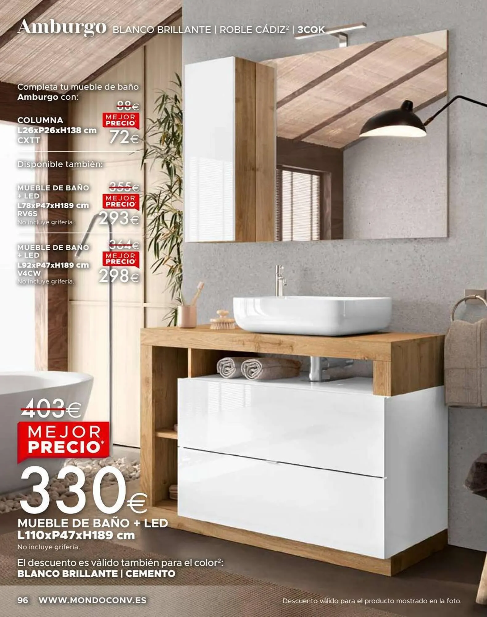 Catálogo de Folleto Mondo Convenienza 1 de junio al 31 de diciembre 2023 - Página 98