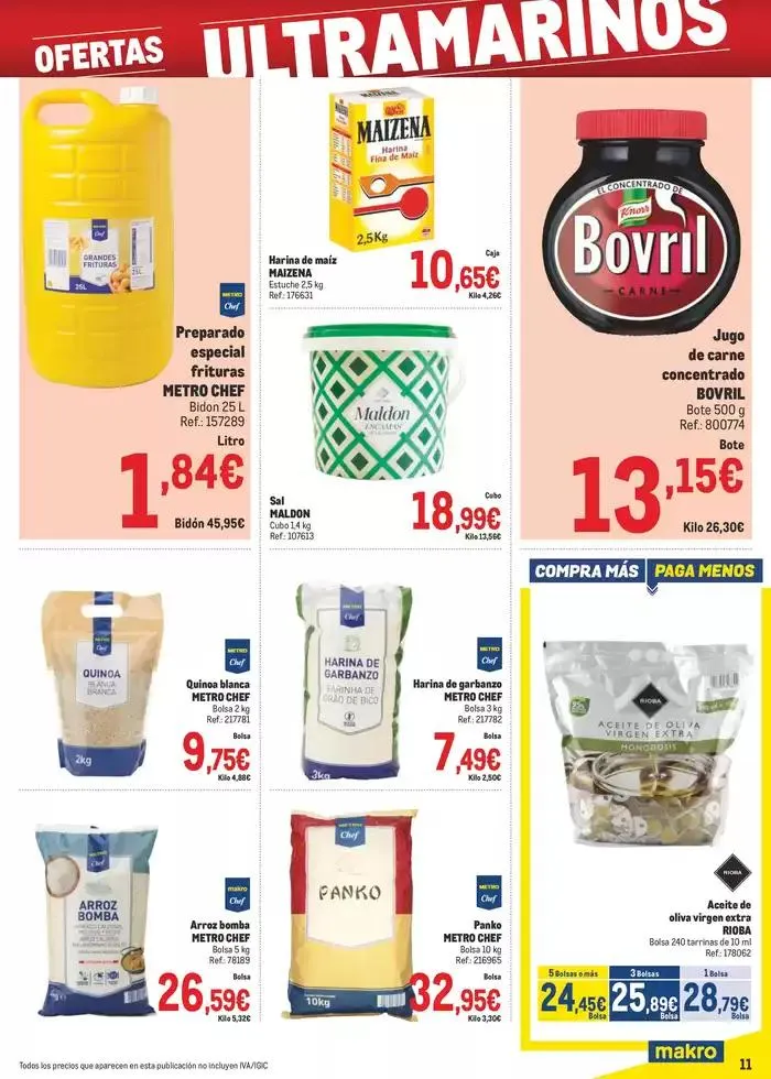 Catálogo de Makro Precios Sur 8 de abril al 4 de mayo 2025 - Página 11