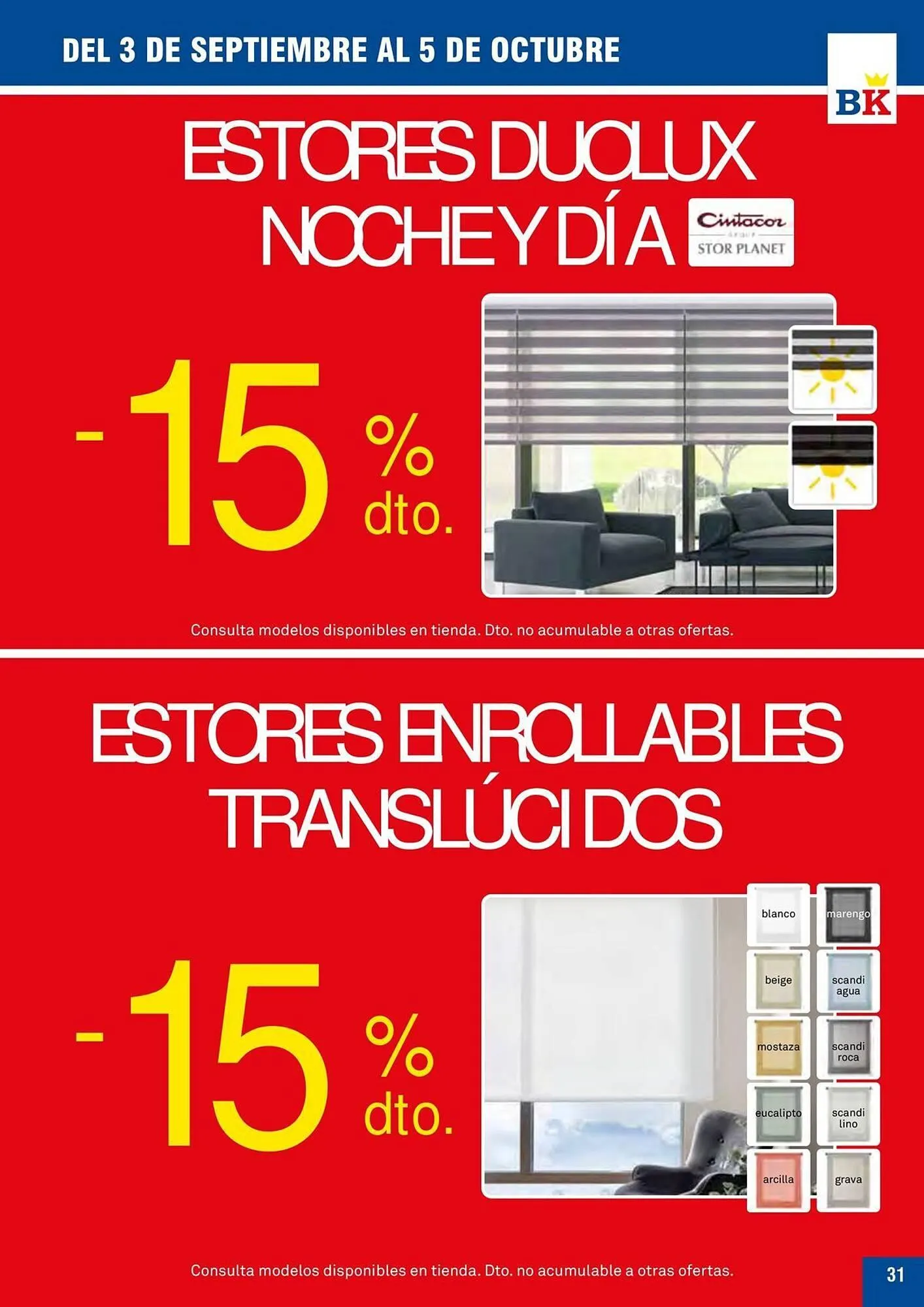 Catálogo de Catálogo Bricoking 3 de septiembre al 15 de octubre 2025 - Página 31