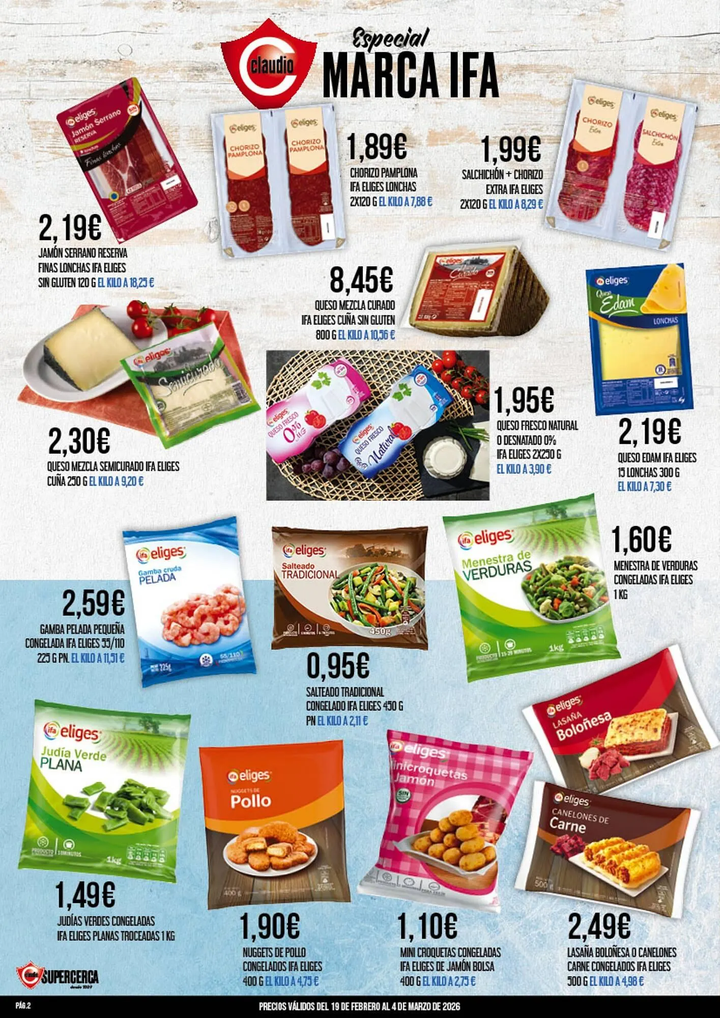 Catálogo de Folleto Claudio 19 de febrero al 4 de marzo 2026 - Página 2