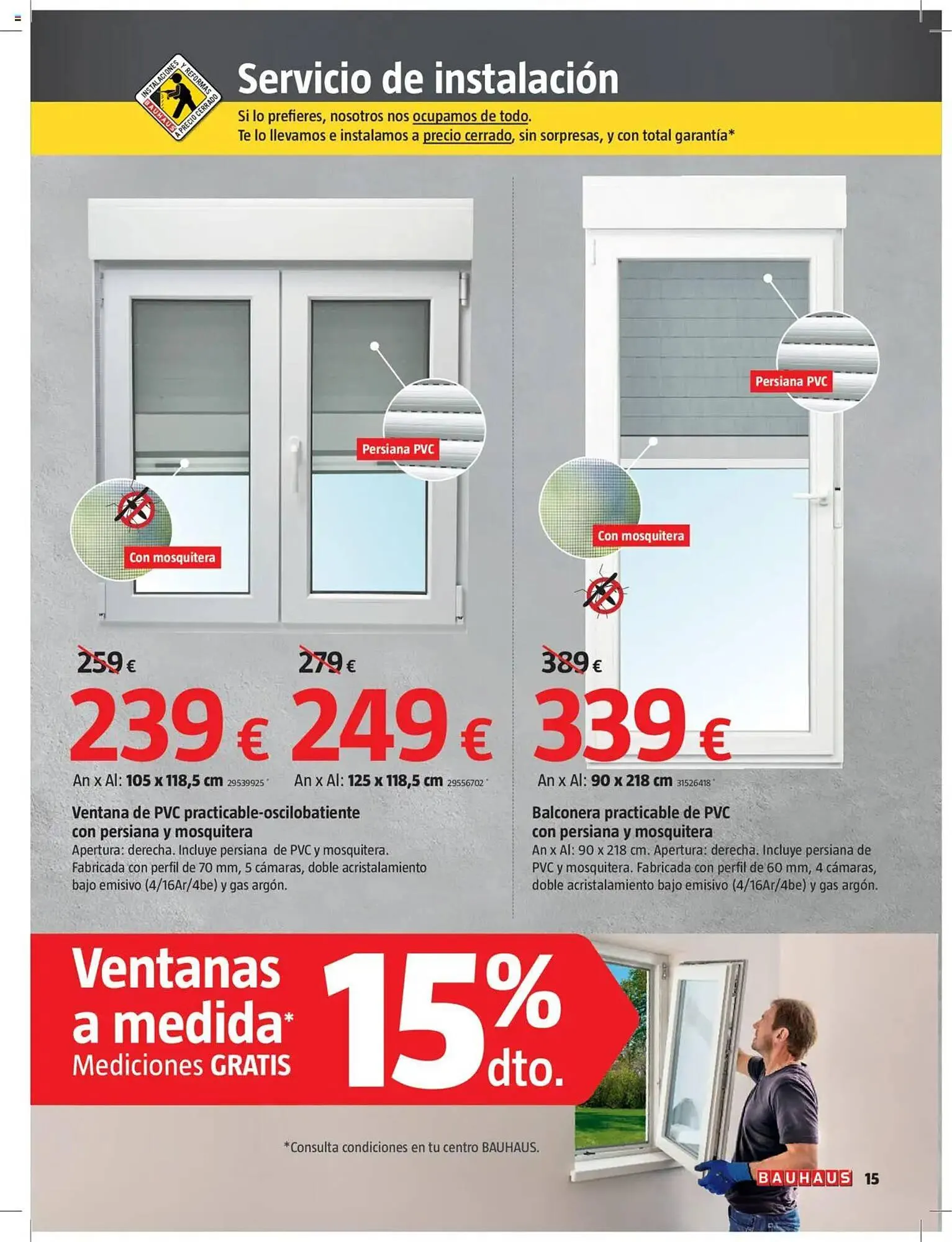 Catálogo de Folleto Bauhaus 29 de mayo al 25 de junio 2025 - Página 15