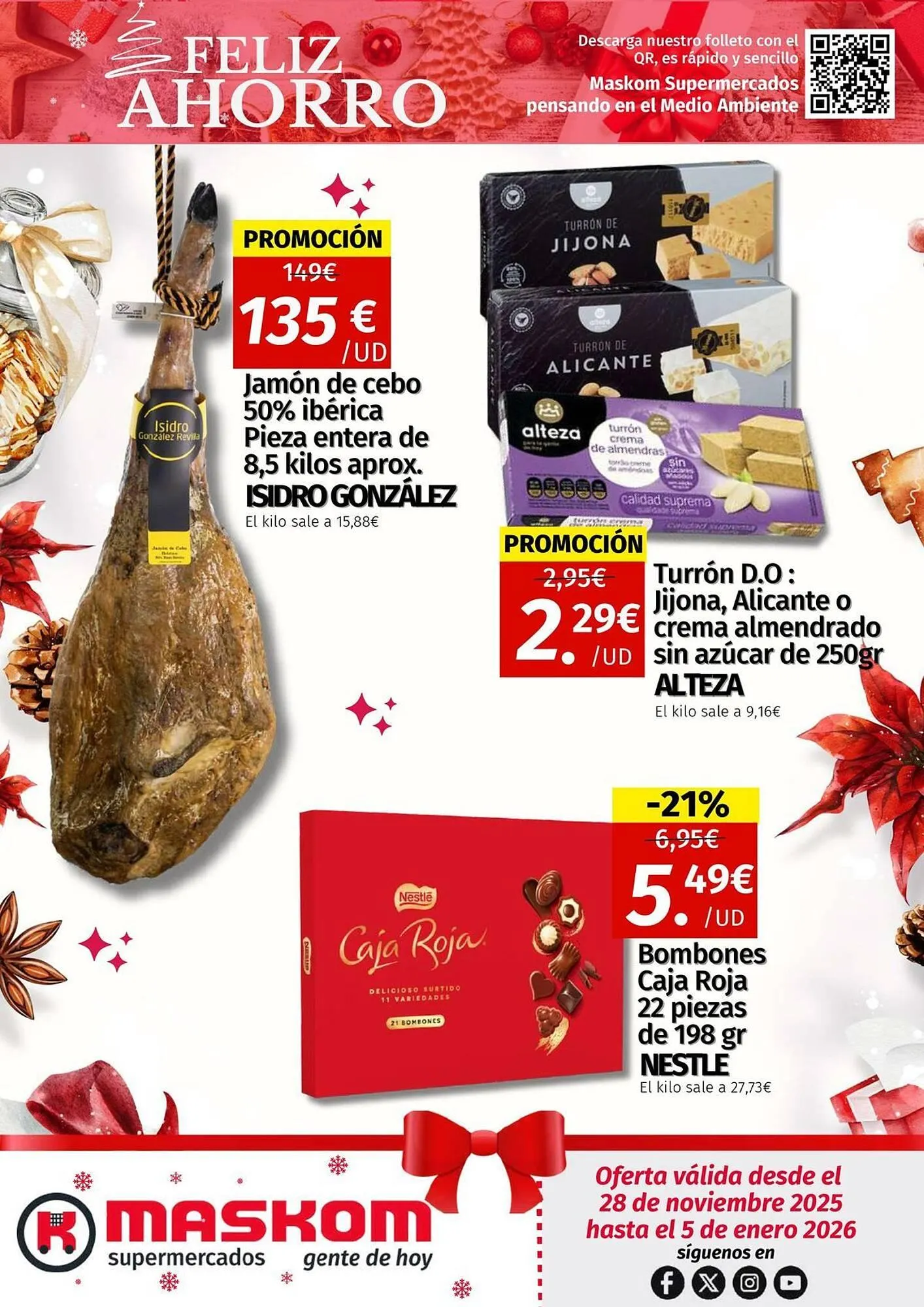 Folleto Maskom Supermercados - 1