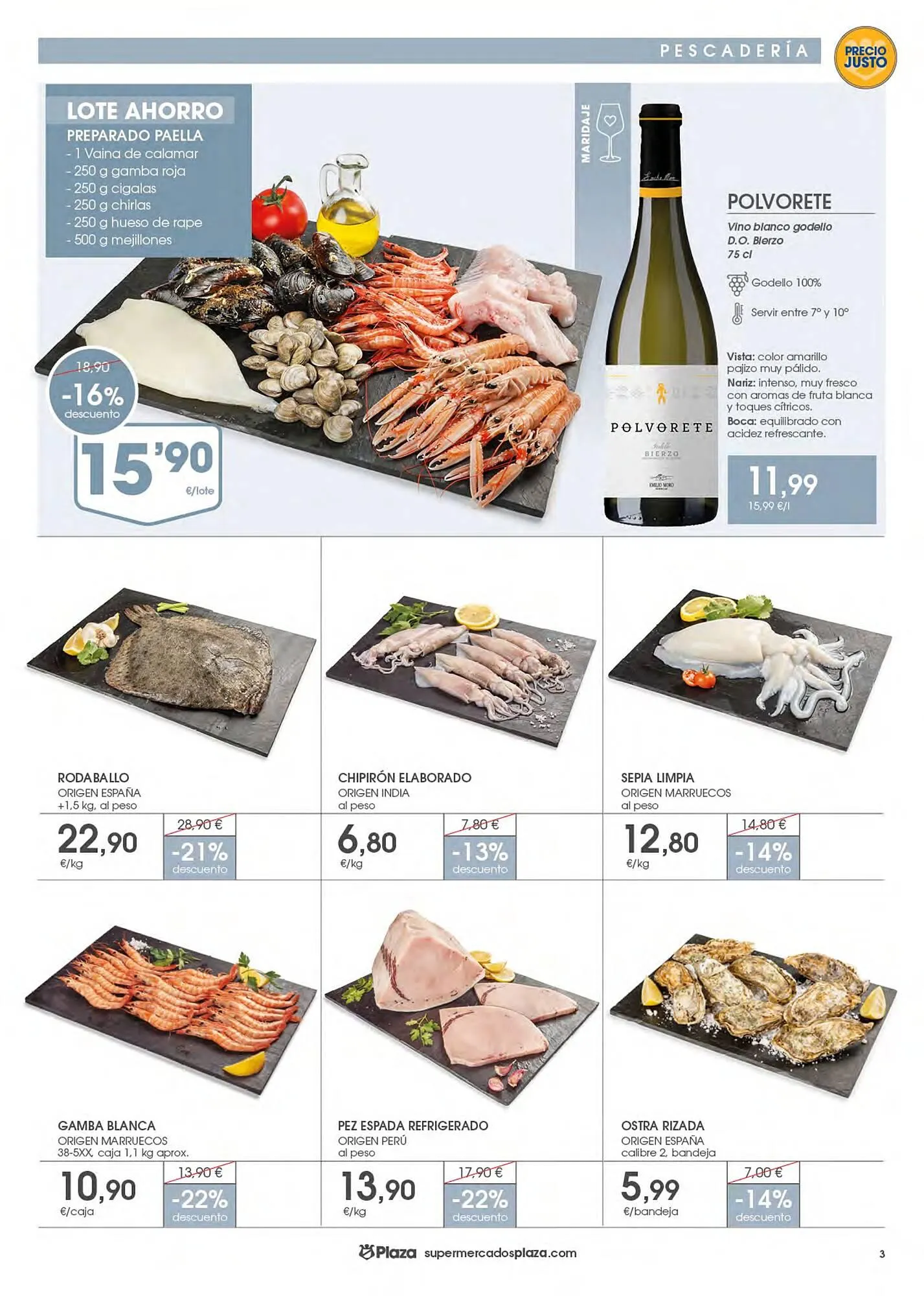 Catálogo de Folleto Supermercados Plaza 26 de junio al 9 de julio 2025 - Página 3