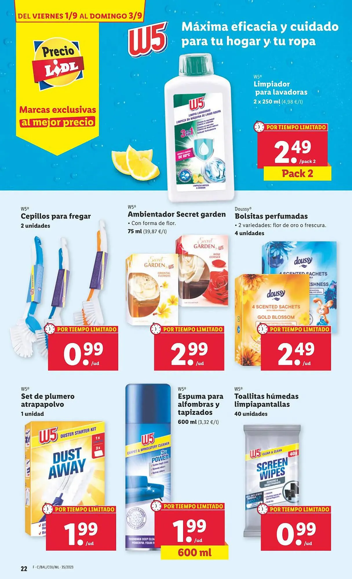 Catálogo de Folleto Lidl 28 de agosto al 4 de septiembre 2023 - Página 42