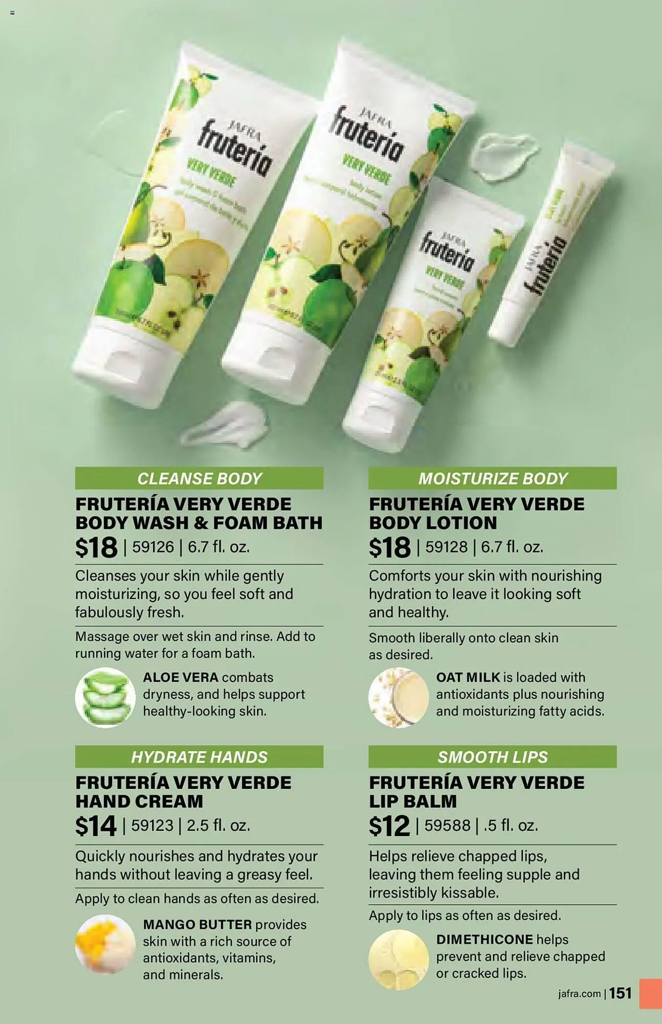 Catálogo de Folleto JAFRA 1 de agosto al 31 de diciembre 2024 - Página 151