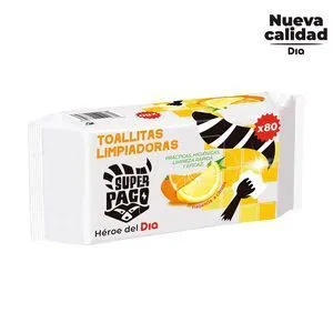 DIA SUPER PACO toallitas limpiadoras multiusos envase 80 uds