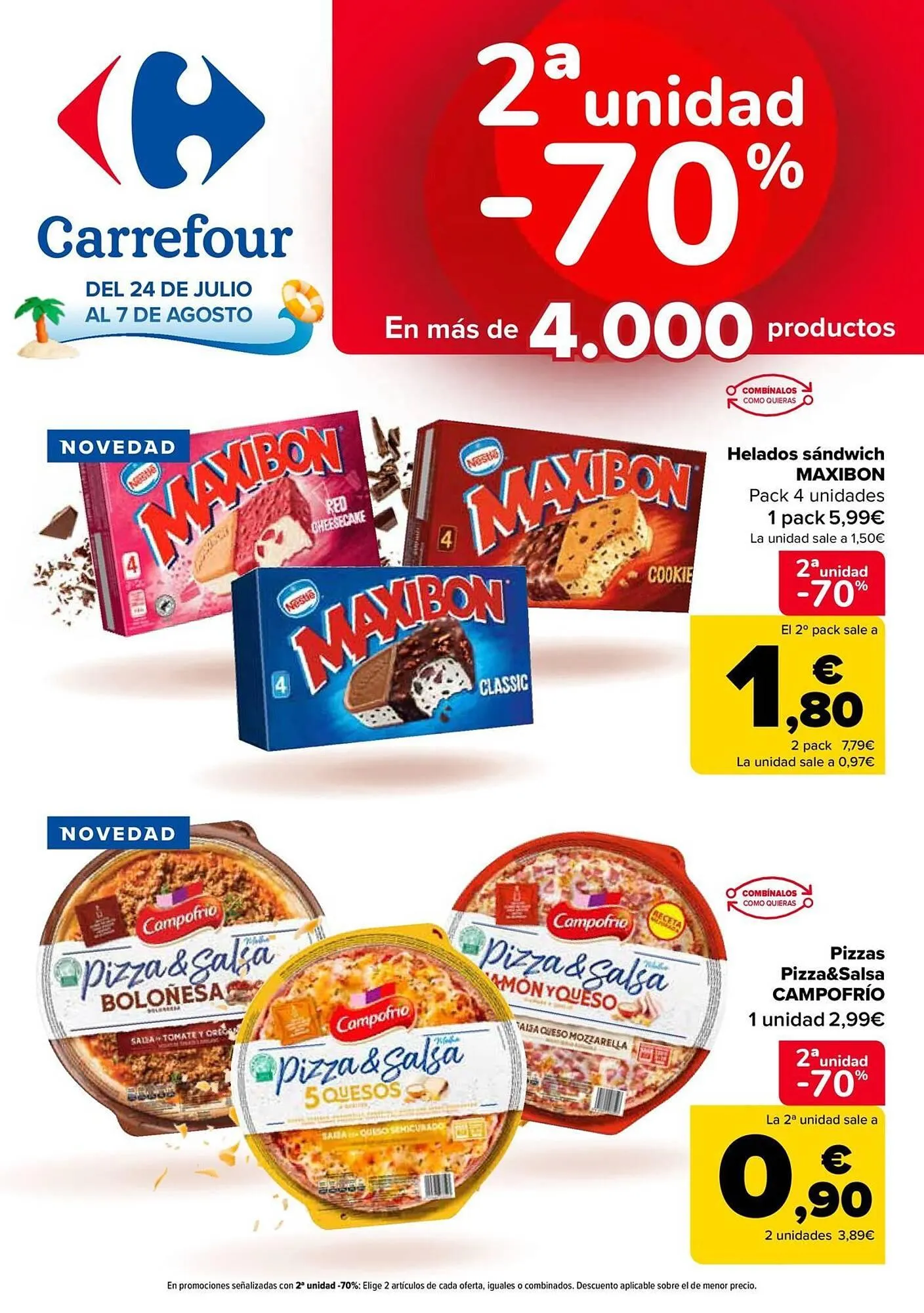 Catálogo de Folleto Carrefour 24 de julio al 7 de agosto 2025 - Página 1