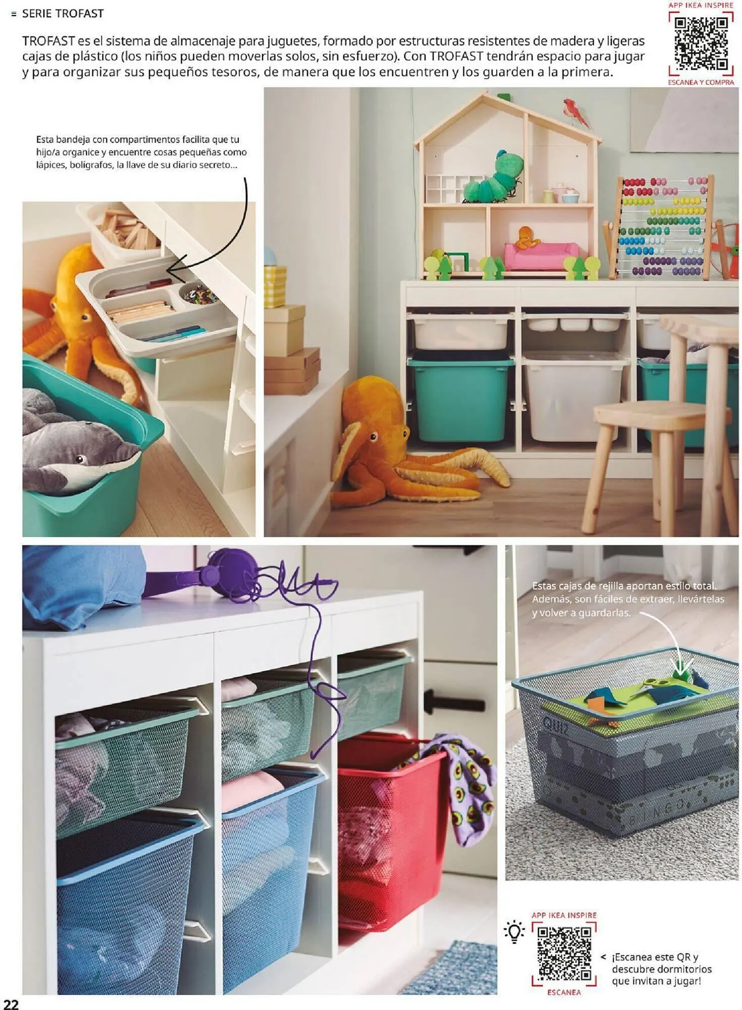 Catálogo de Folleto Almacenaje Infantil IKEA 18 de septiembre al 31 de enero 2025 - Página 22