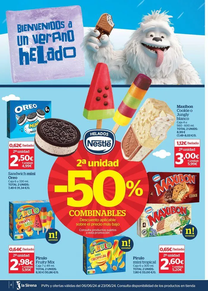 Catálogo de Bienvenidos a un verano helado 6 de junio al 23 de junio 2024 - Página 4