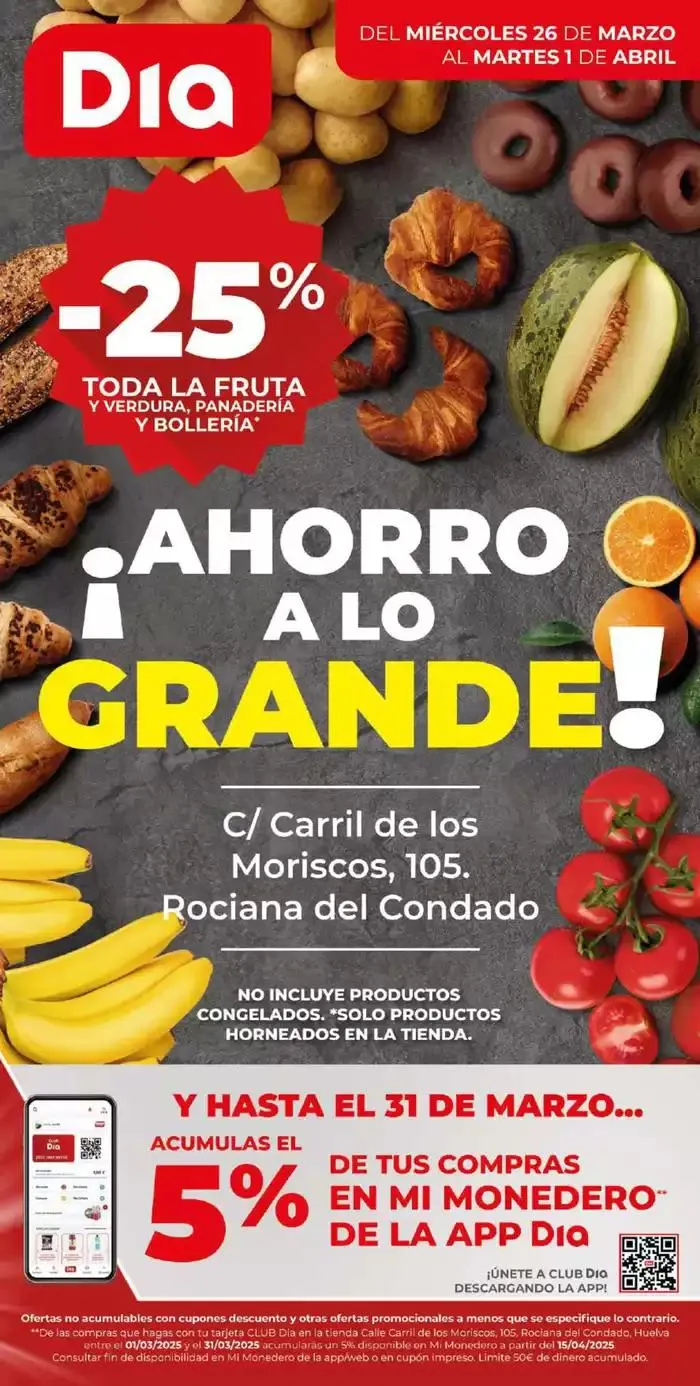Catálogo de Ahorro a lo grande del 26/03 al 01/04 26 de marzo al 1 de abril 2025 - Página 1