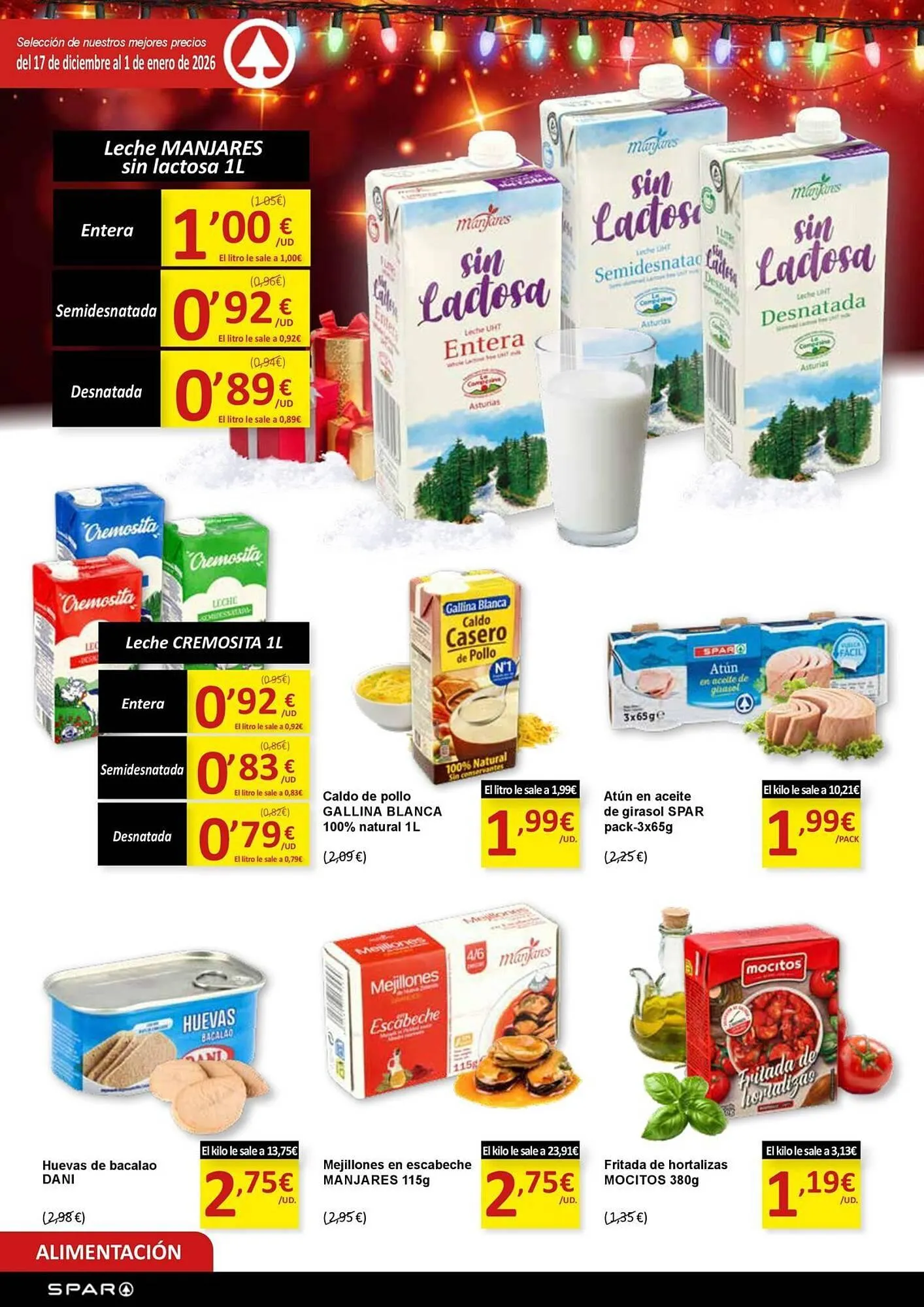 Catálogo de Folleto SPAR 17 de diciembre al 1 de enero 2026 - Página 2