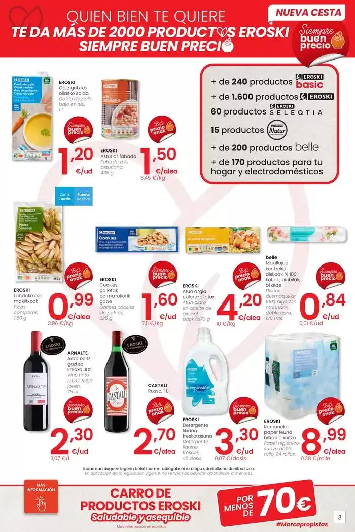 Catálogo de AUKERA OFERTA HIPERMERKATUAK EROSKI 15 de mayo al 27 de mayo 2025 - Página 3