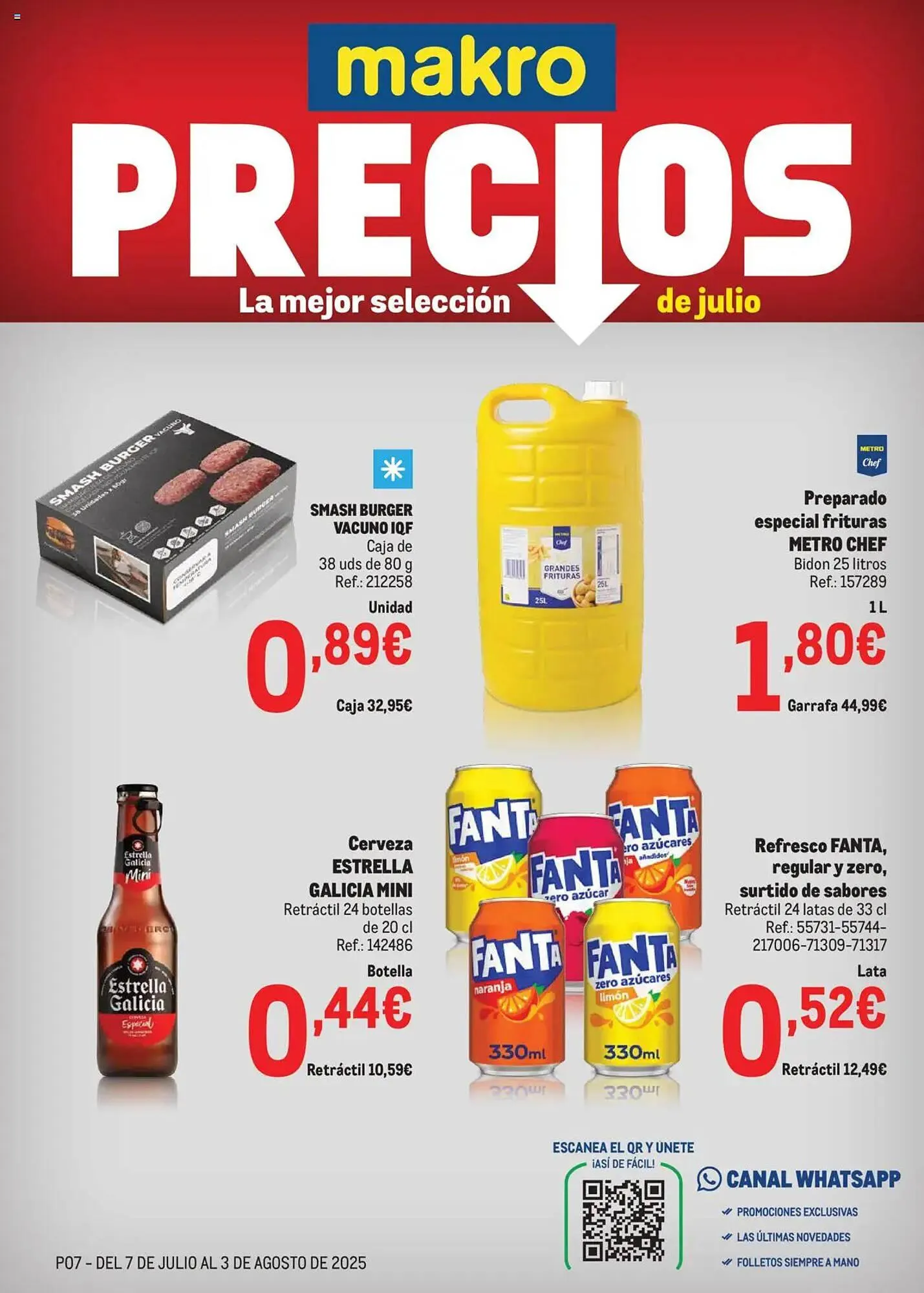 Catálogo de Folleto Makro 7 de julio al 3 de agosto 2025 - Página 1