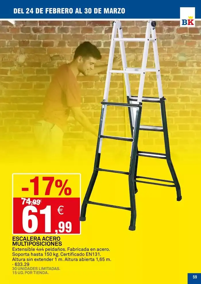 Catálogo de Válido del 24 de febrero al 30 de marzo de 2025 24 de febrero al 30 de marzo 2025 - Página 59