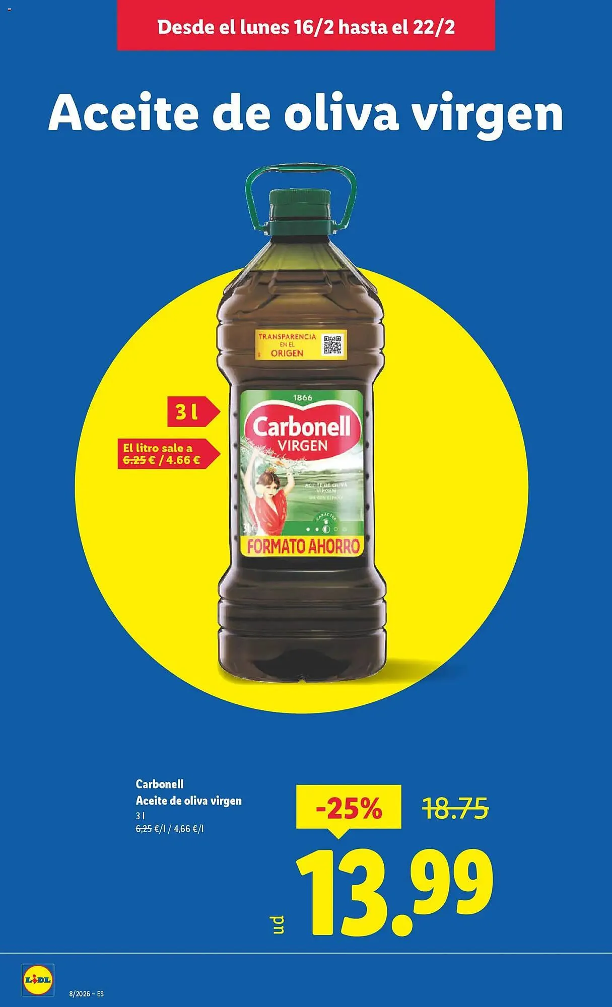 Catálogo de Catálogo Lidl 16 de febrero al 22 de febrero 2026 - Página 22