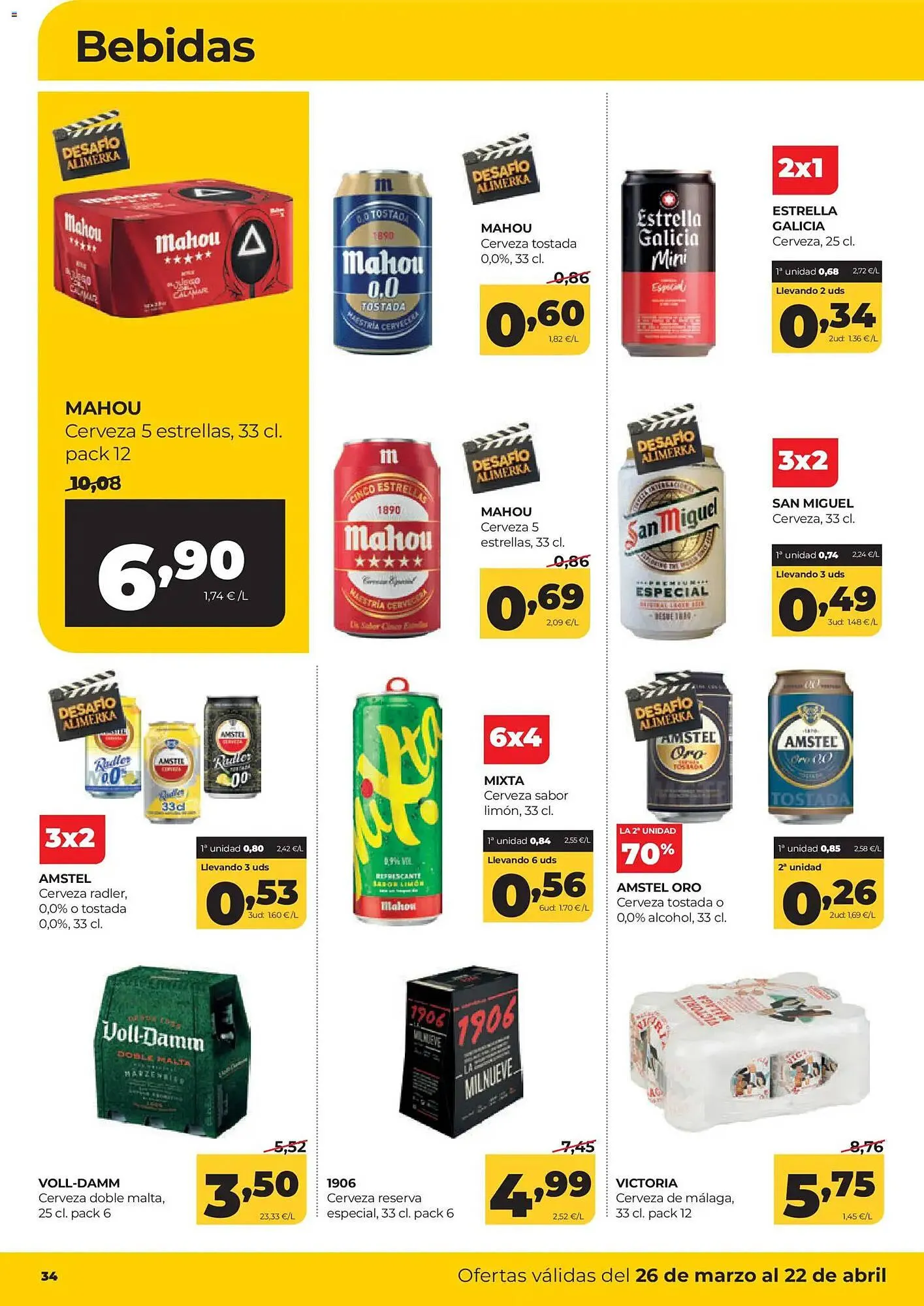 Catálogo de Folleto Alimerka 26 de marzo al 22 de abril 2026 - Página 34