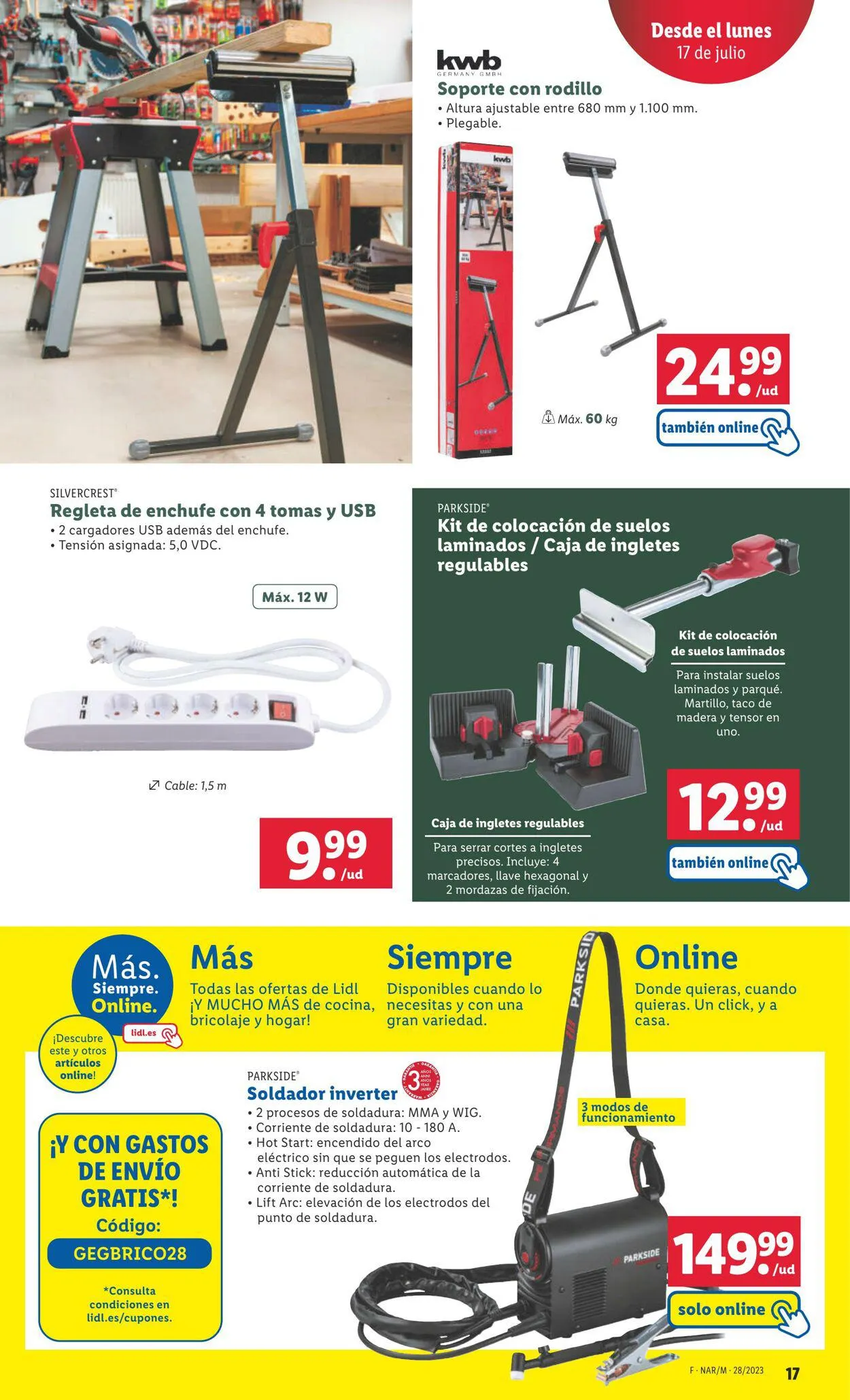 Catálogo de Lidl Oferta actual 13 de julio al 19 de julio 2023 - Página 17