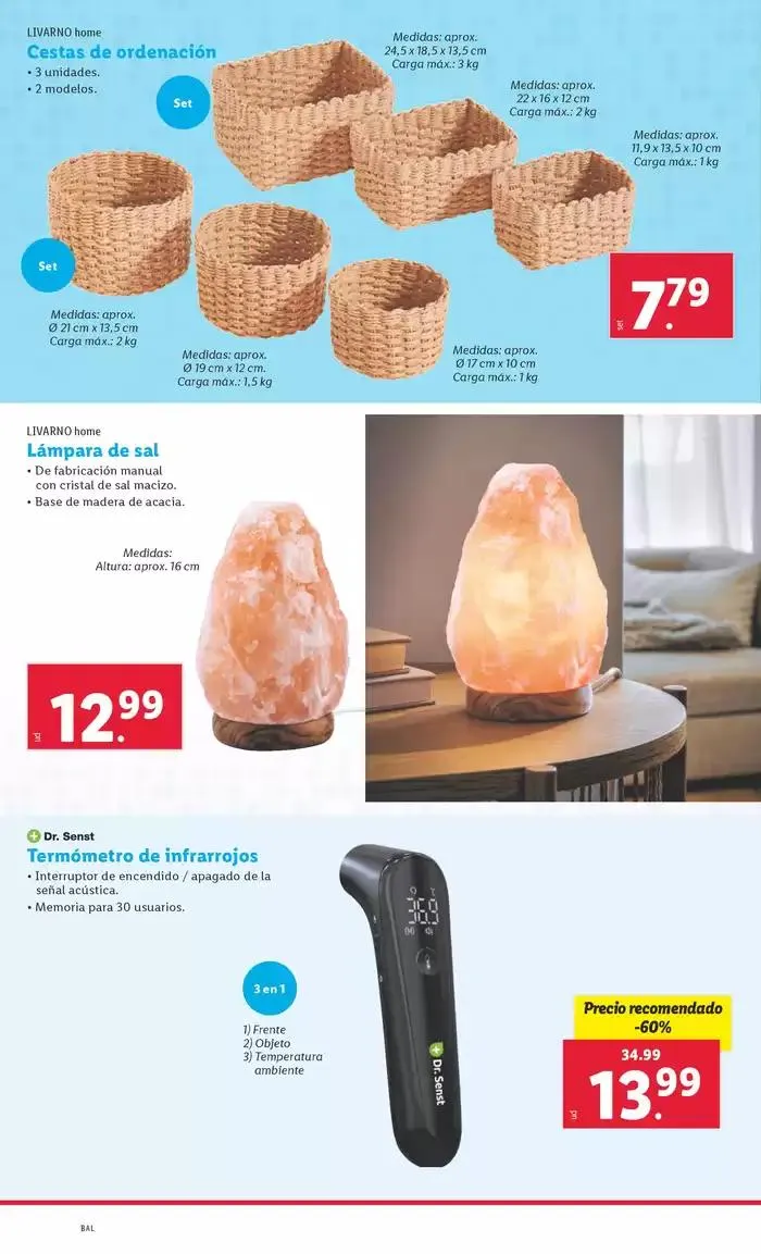 Catálogo de BAZAR versions: ¡Bazar Lidl! - Ofertas válidas del 03/02 al 09/02 3 de febrero al 9 de febrero 2025 - Página 6