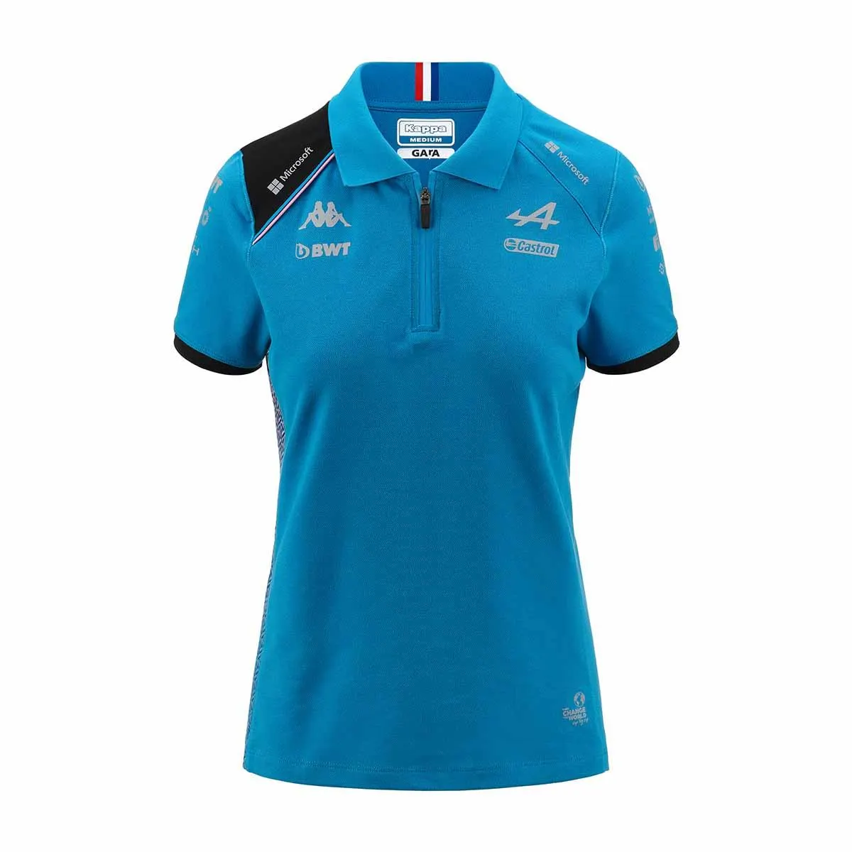 Polo Acrew Alpine F1 Azul Mujer