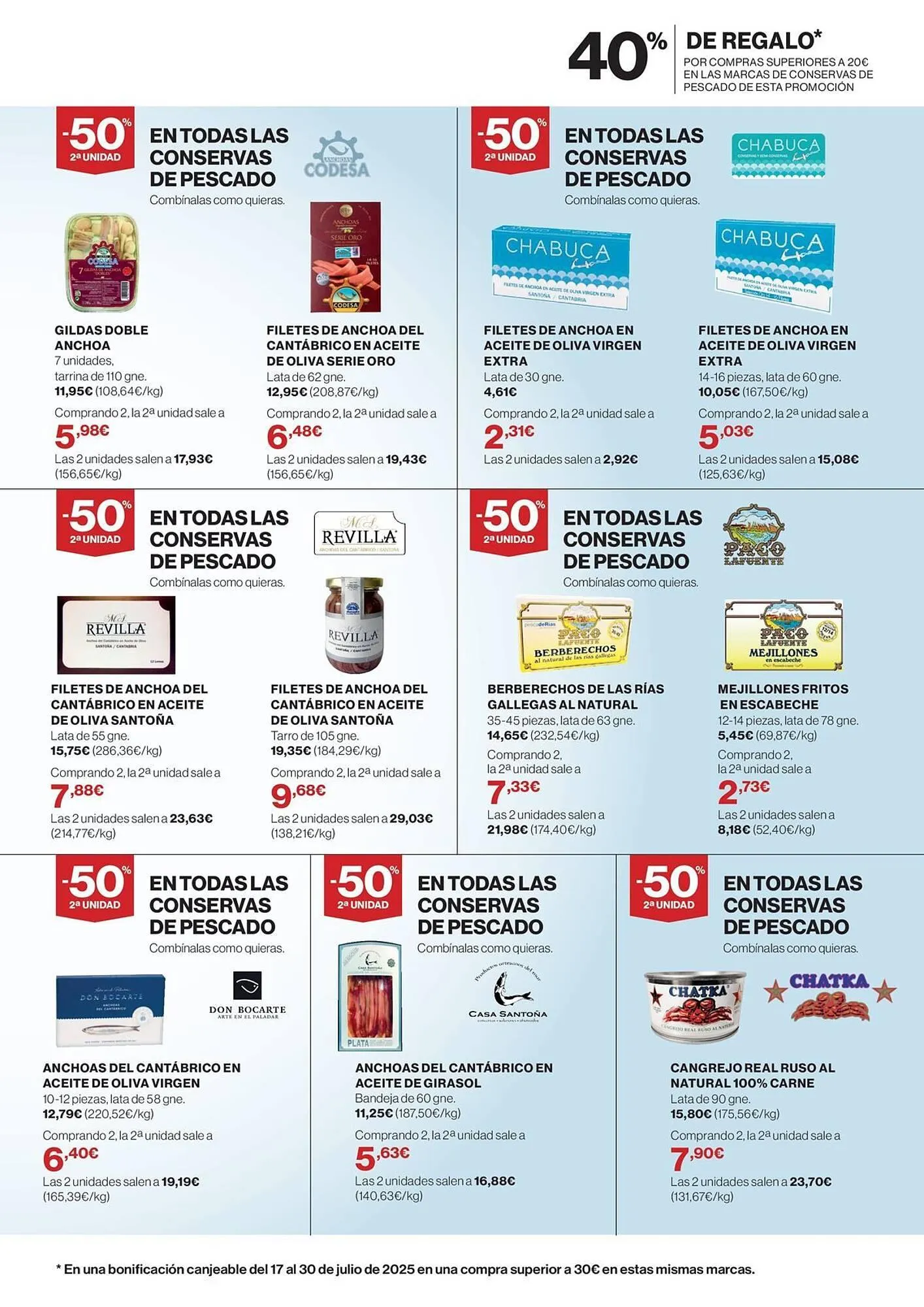 Catálogo de Folleto Hipercor 3 de julio al 16 de julio 2025 - Página 7