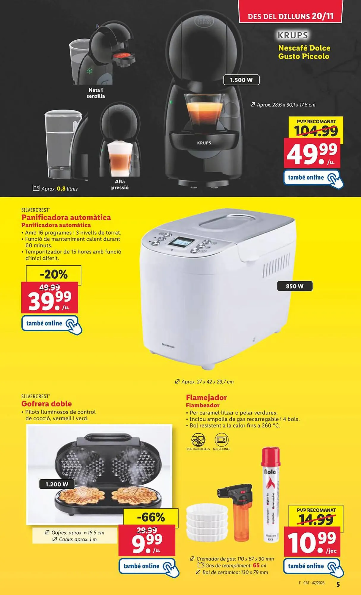 Catálogo de Folleto Lidl 13 de noviembre al 27 de noviembre 2023 - Página 5