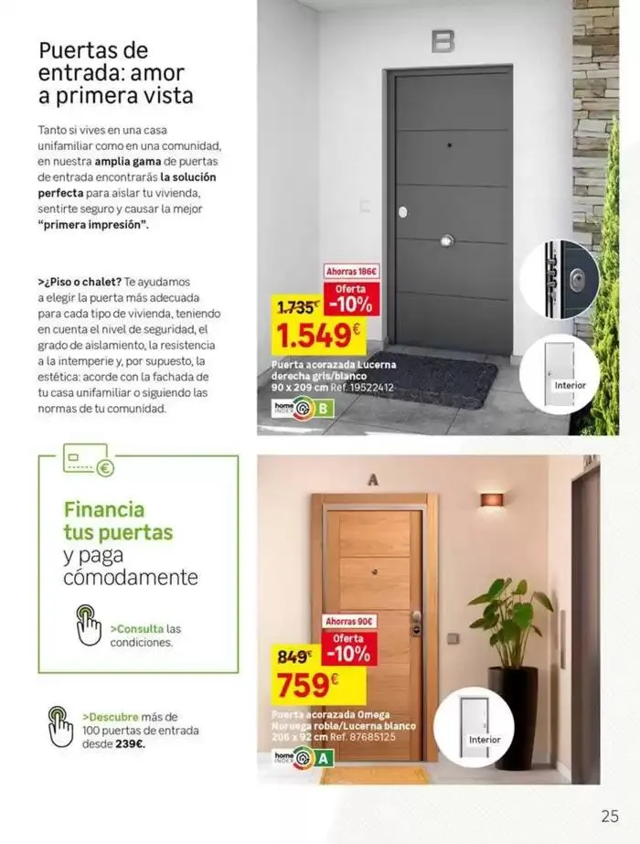 Catálogo de Aprovecha nuestro Especial proyectos 5 de marzo al 7 de abril 2025 - Página 25