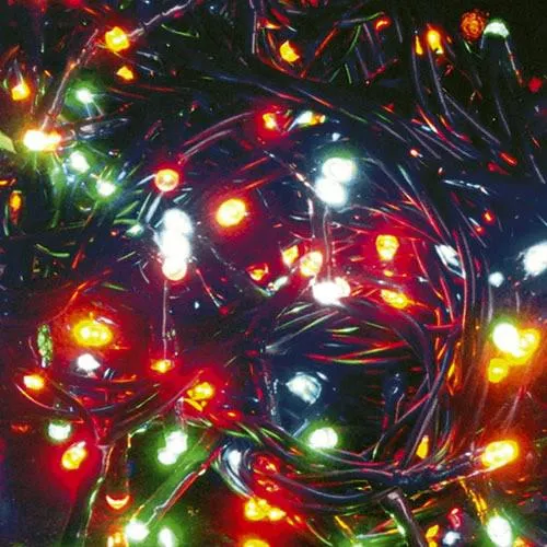 Luces Navidad Solar 100 Leds Multicolor Interior / Exterior (IP44)